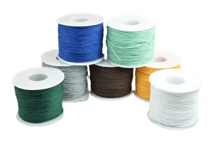 0.8mm Knot Nylon Cord Shamballa Macrame Beading Kumihimo String 100 Meters Cord Knot Shamballa Macrame Bead Beading Size 0.8mm Thread Cord