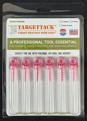 1-Inch 6-Pack of TargetTacks® Pink