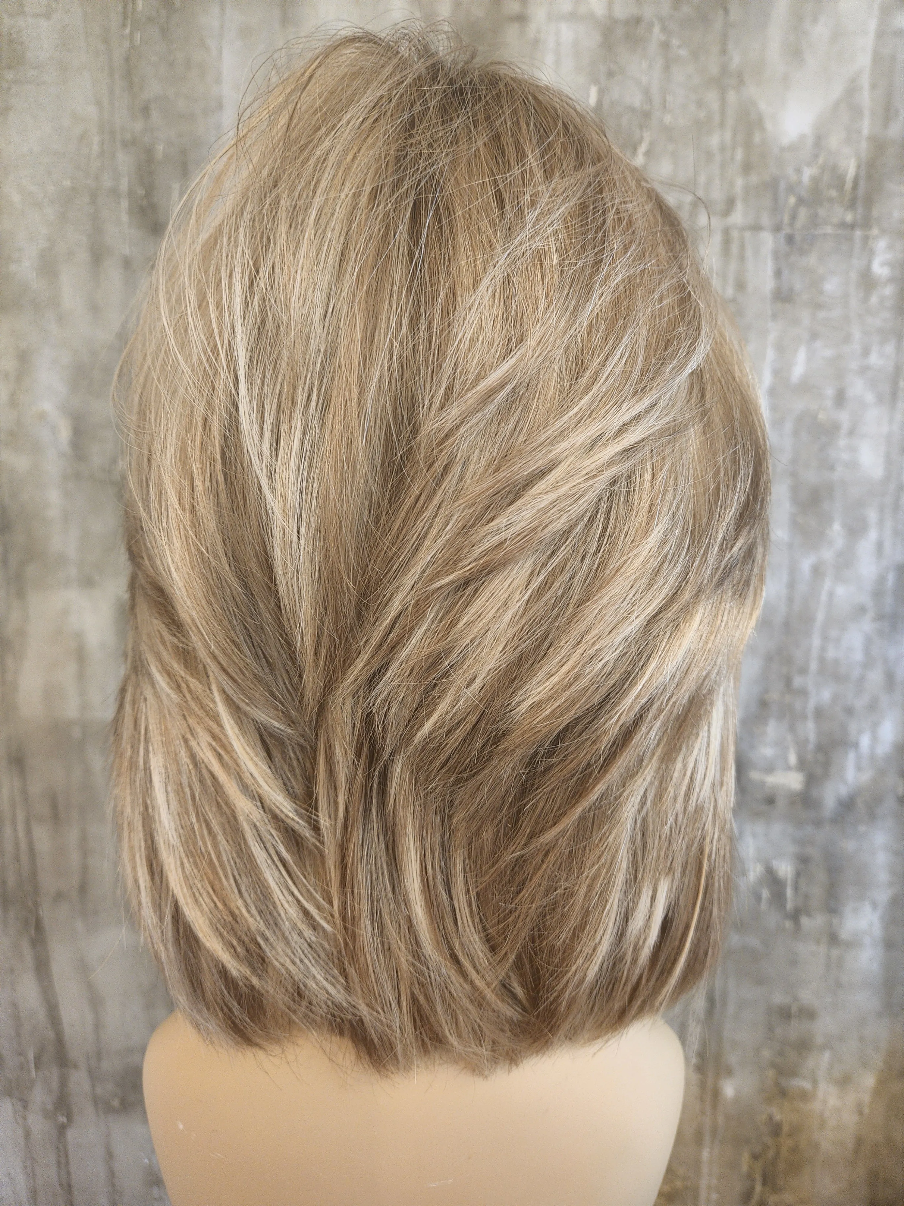 100% EUROPEAN NATURAL HUMAN HAIR 14" BLOND