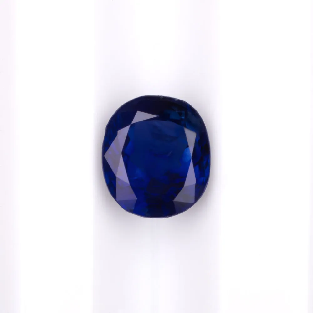 1.60ct GIA CERTIFIED NO HEAT SAPPHIRE ROYAL BLUE NATURAL LOOSE GEMSTONE CUSHION