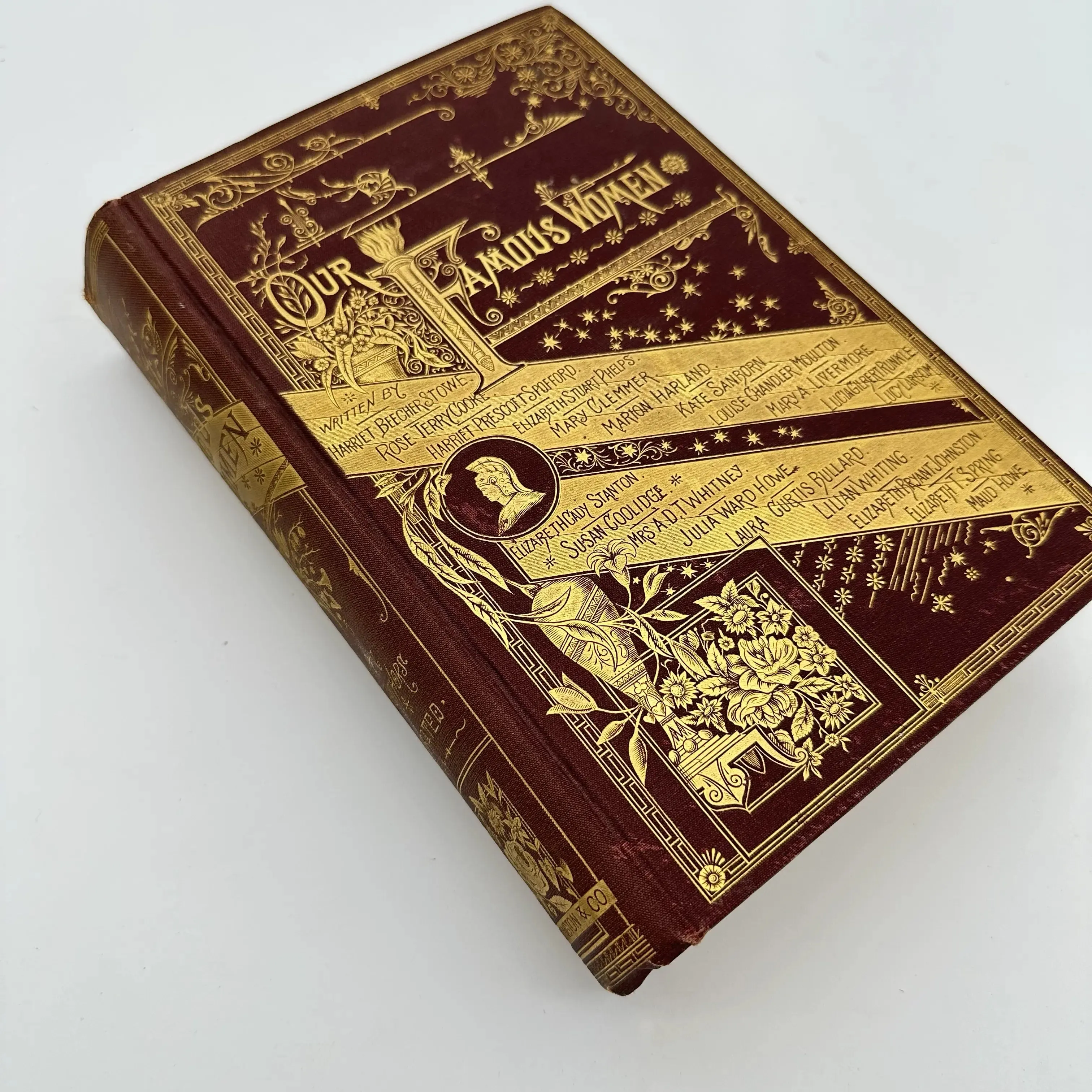 1883 "Our Famous Women: comprising the lives and deeds of American women" — Illustrated book