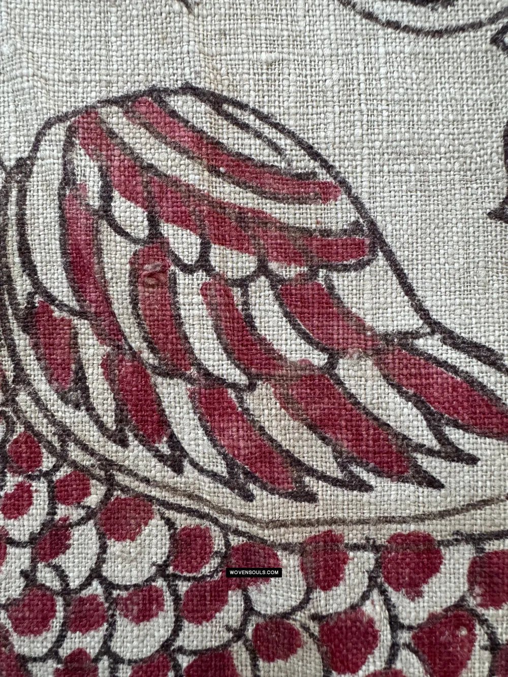 1942 Antique Indian Trade Textile Toraja Fragment