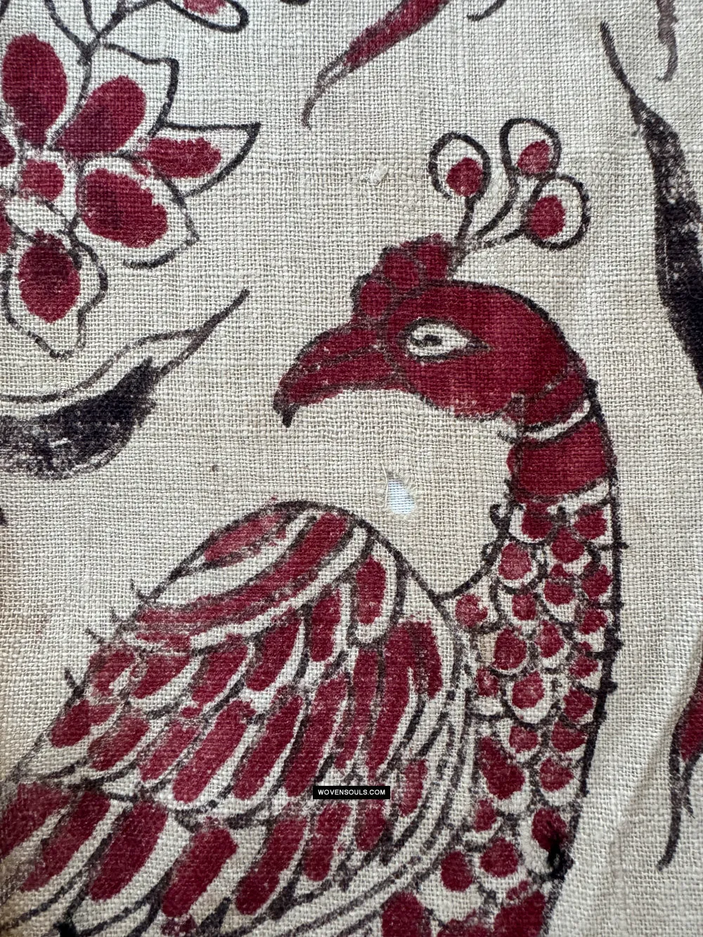 1942 Antique Indian Trade Textile Toraja Fragment