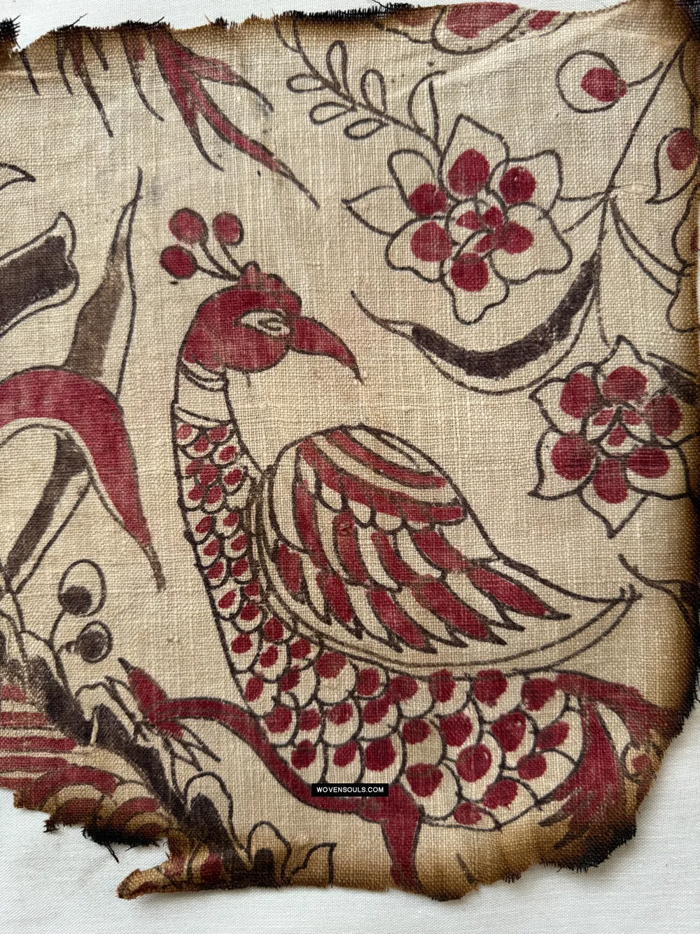 1942 Antique Indian Trade Textile Toraja Fragment