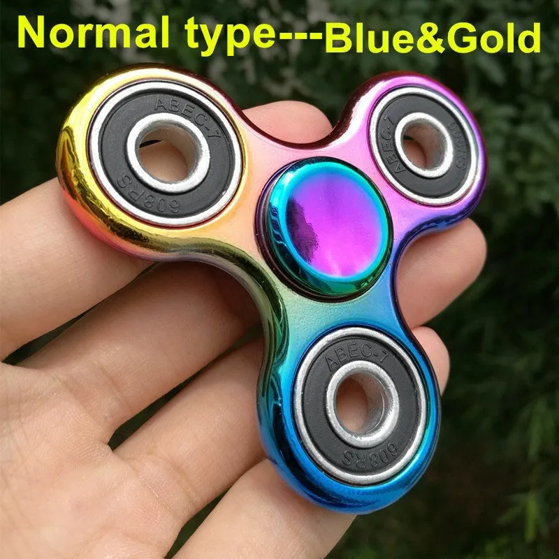 2017 New Focus Toys Printing EDC Fidget Spinner Toy Austism ADHD Education&Learning Toys