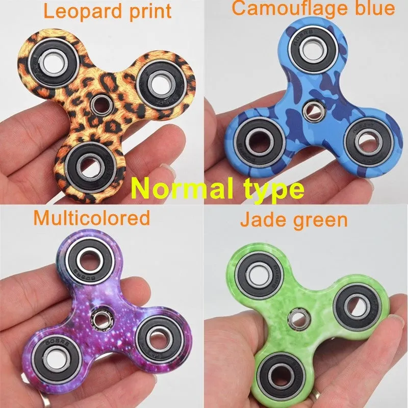 2017 New Focus Toys Printing EDC Fidget Spinner Toy Austism ADHD Education&Learning Toys