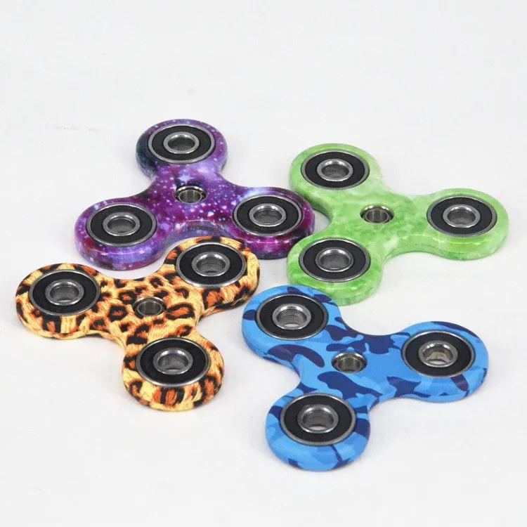 2017 New Focus Toys Printing EDC Fidget Spinner Toy Austism ADHD Education&Learning Toys