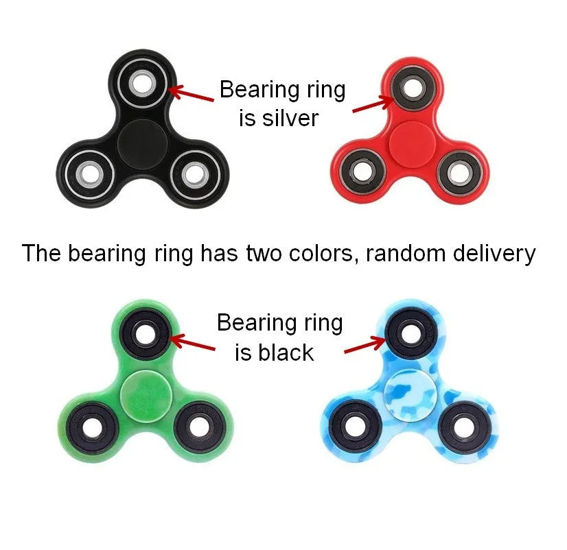 2017 New Focus Toys Printing EDC Fidget Spinner Toy Austism ADHD Education&Learning Toys