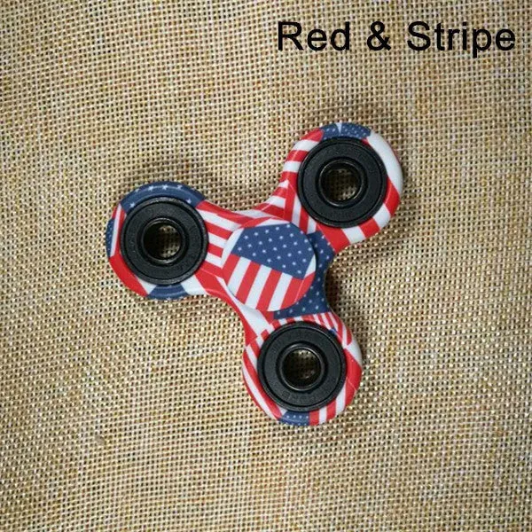 2017 New Focus Toys Printing EDC Fidget Spinner Toy Austism ADHD Education&Learning Toys