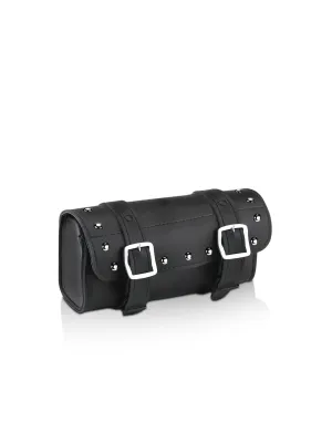 2L - Armor Studded Yamaha Leather Motorcycle Fork Bag