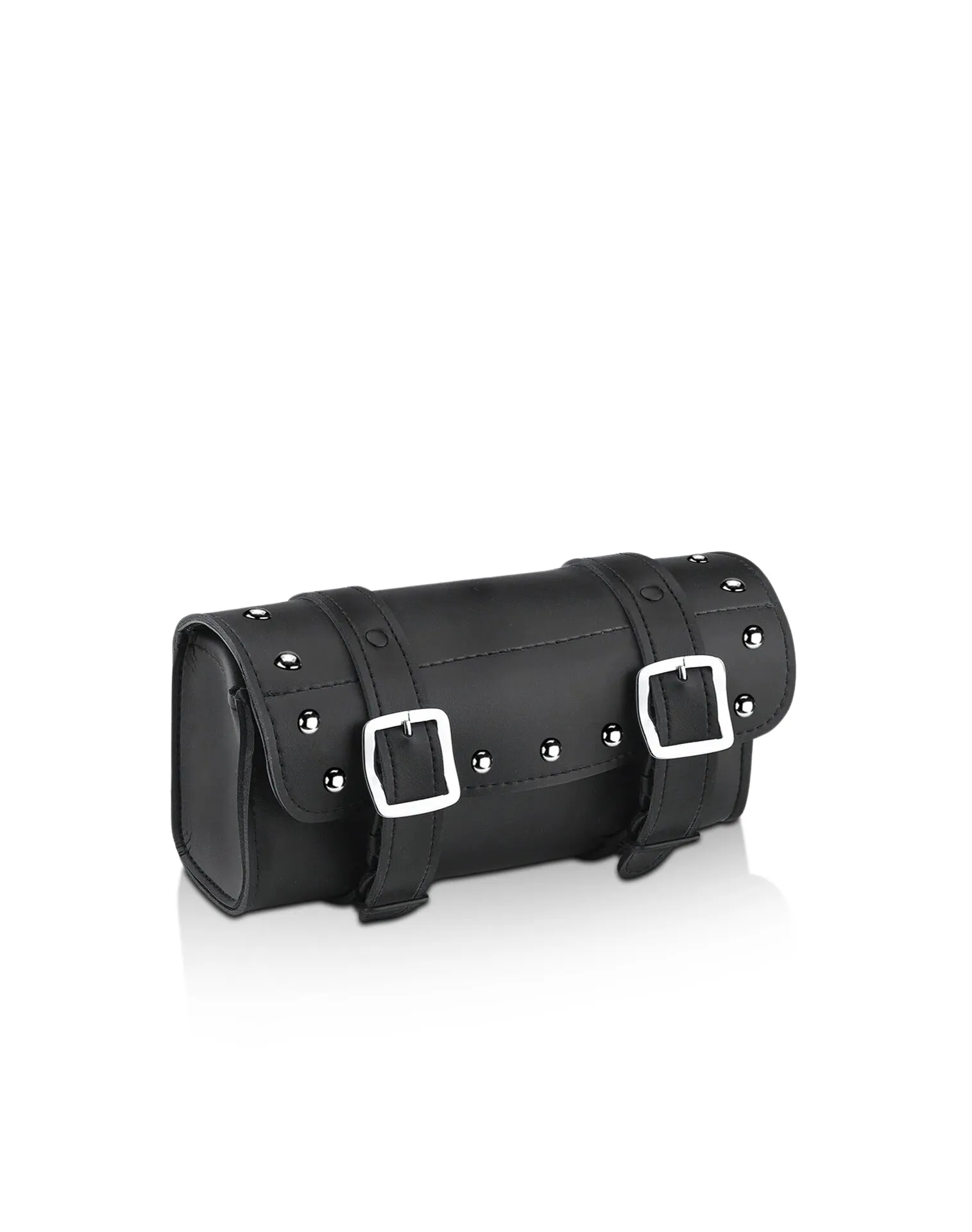 2L - Armor Studded Yamaha Leather Motorcycle Fork Bag