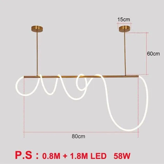 360 Degree Luminous LED Pendant Lights
