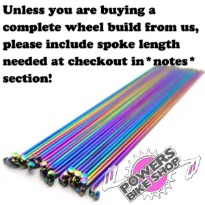 44BMX Jet Fuel Spokes Pack of 28