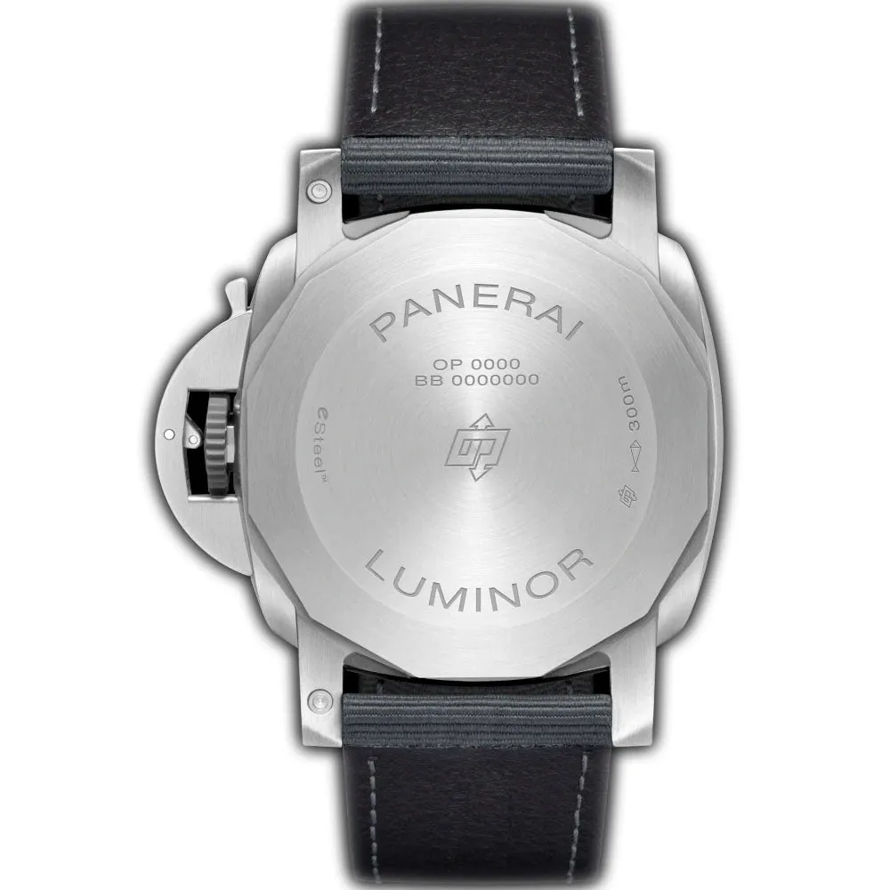 44mm Marina Grigio Roccia ESteel Grey Sandwich Dial