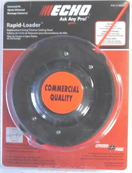 (6 Pack) Echo Rapid-Loader Two Line Trimmer Head 21560056