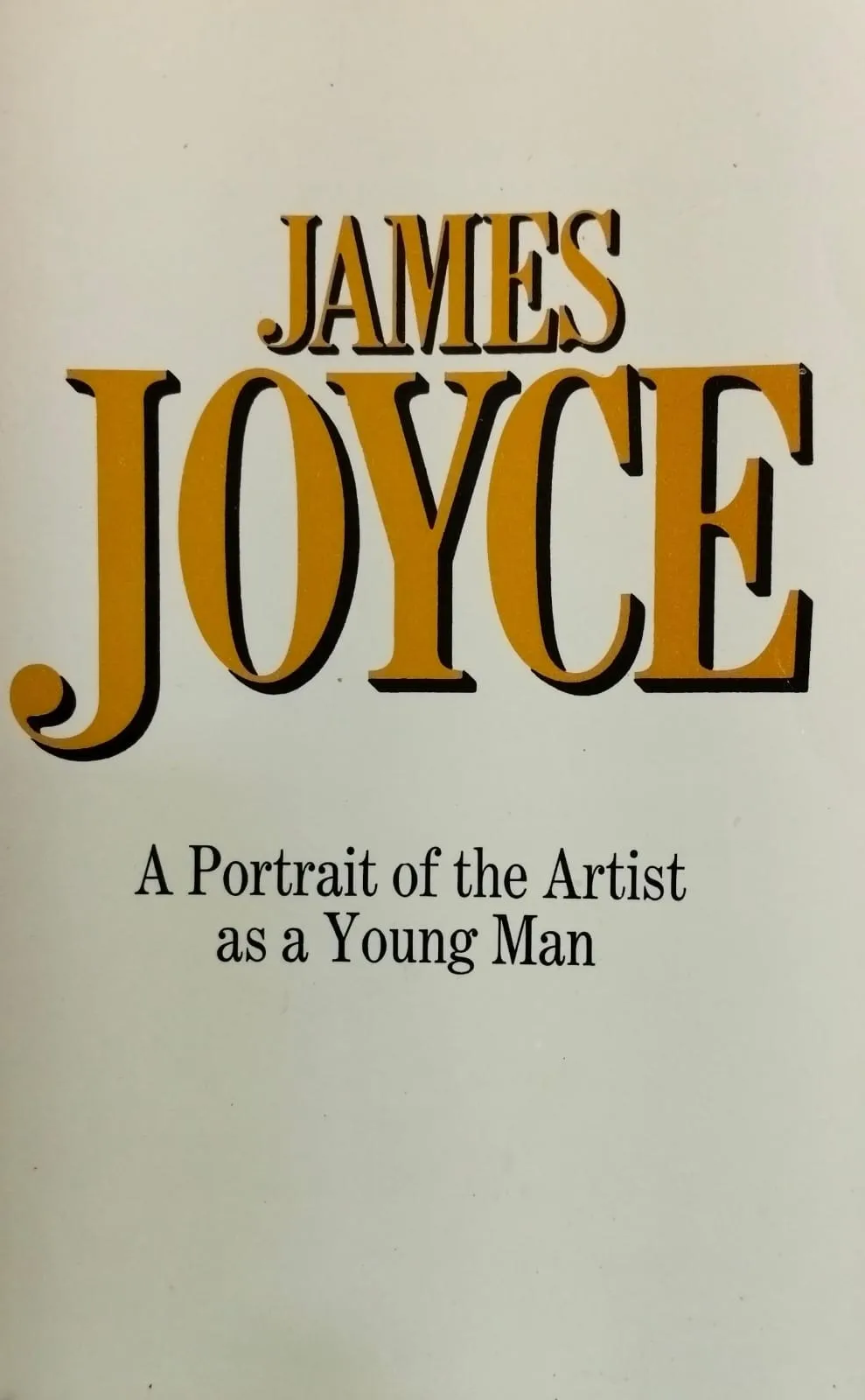 A portrait of the artist as a young man [rare books]