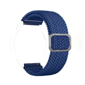 Adjustable Braided Loop Straps for Samsung Watch 20mm Blue