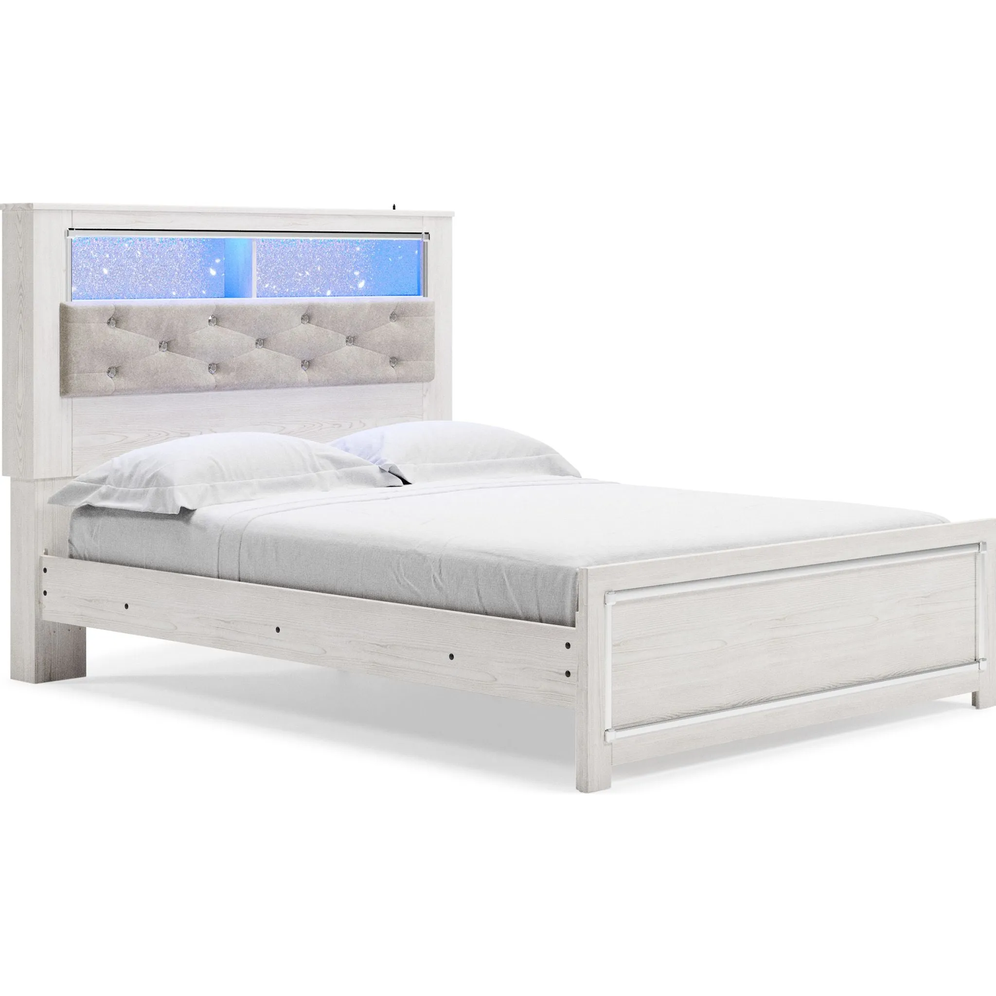 Altyra Bookcase Platform Bed