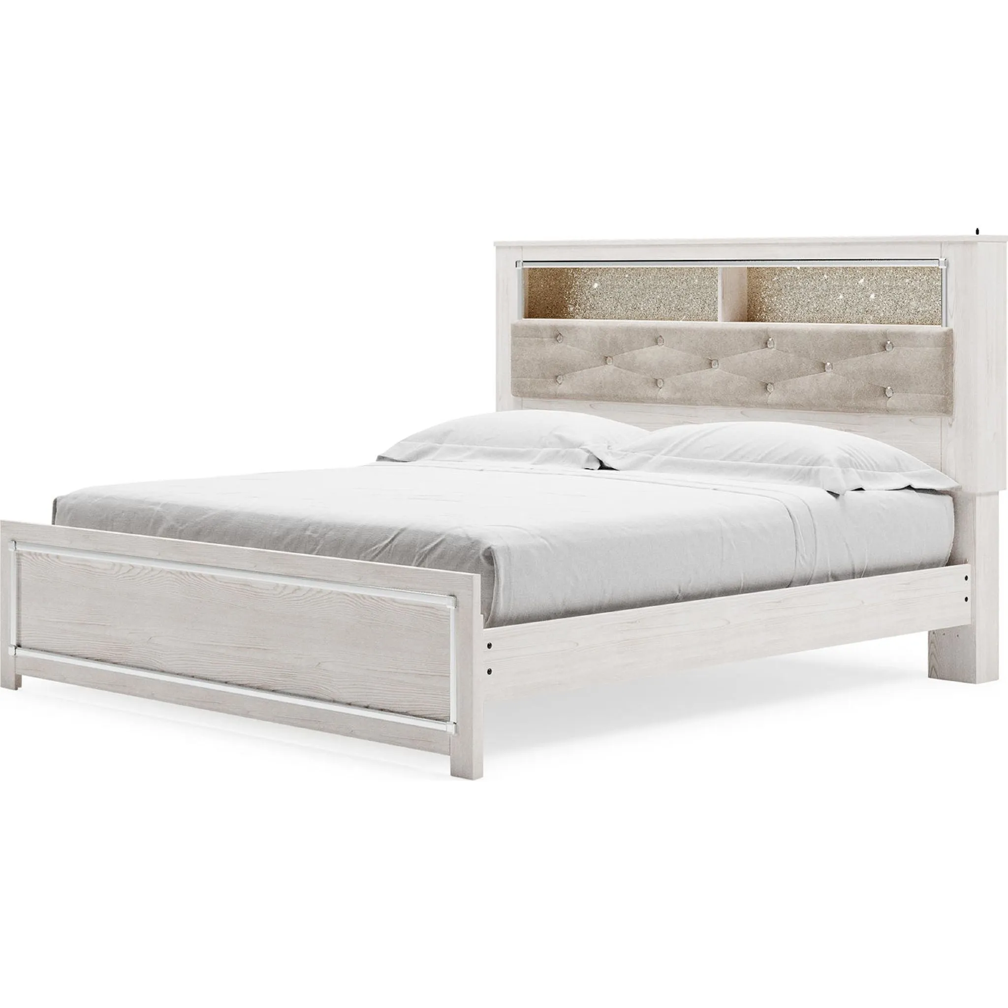 Altyra Bookcase Platform Bed