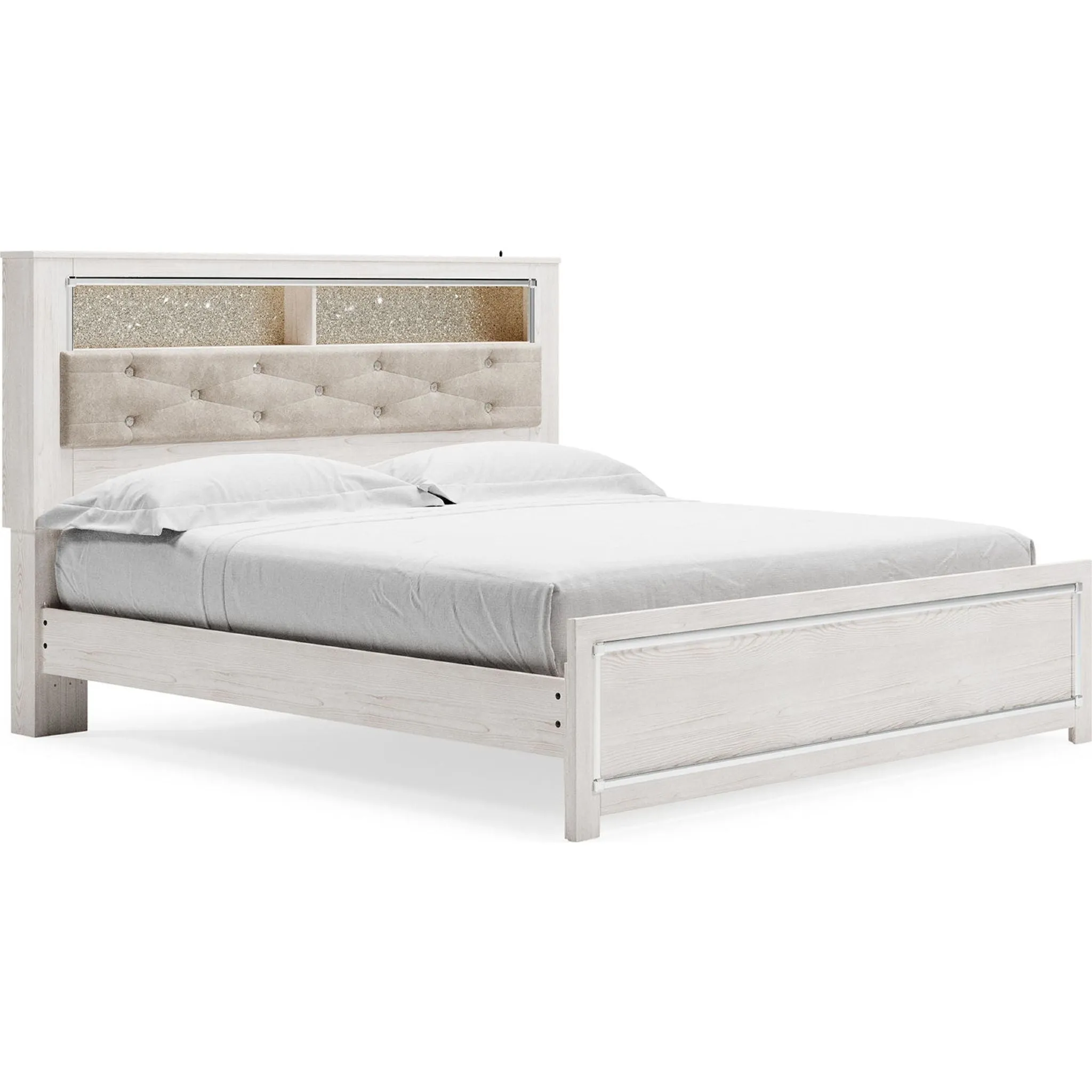 Altyra Bookcase Platform Bed