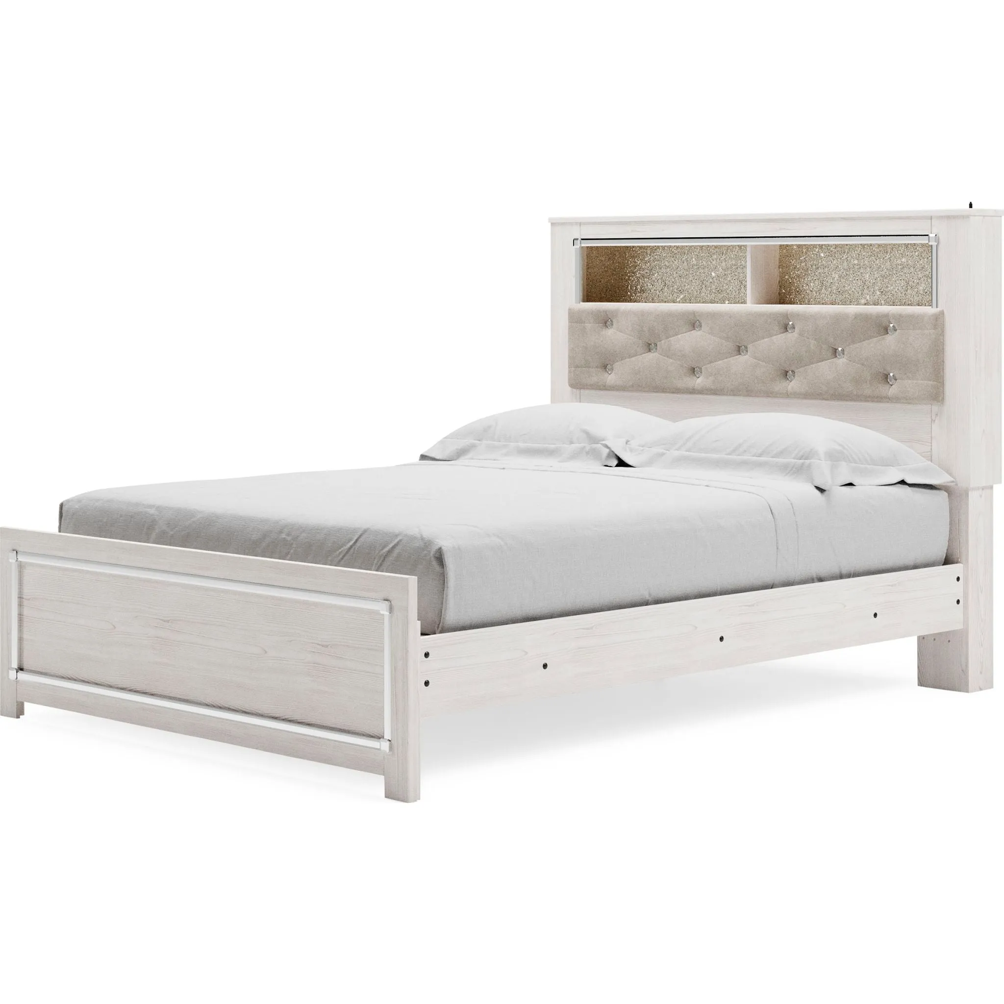 Altyra Bookcase Platform Bed