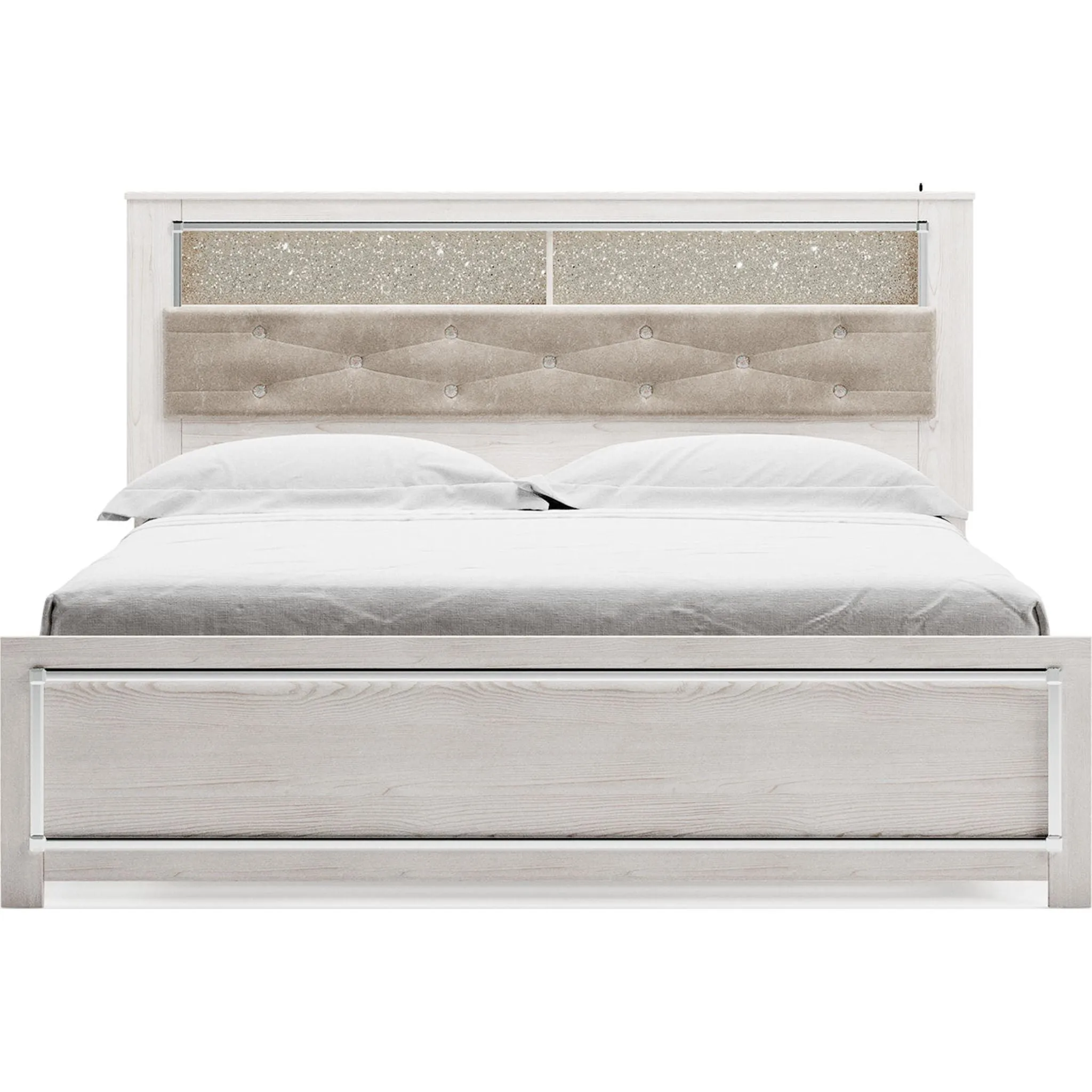 Altyra Bookcase Platform Bed