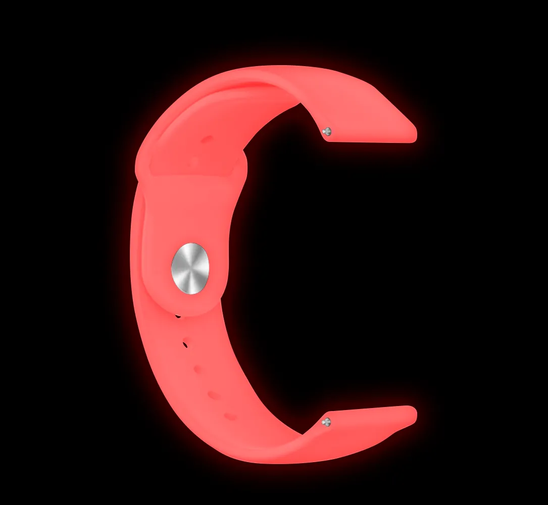 Amazfit GTS 2 Fluorescent Silicone Strap (Red)