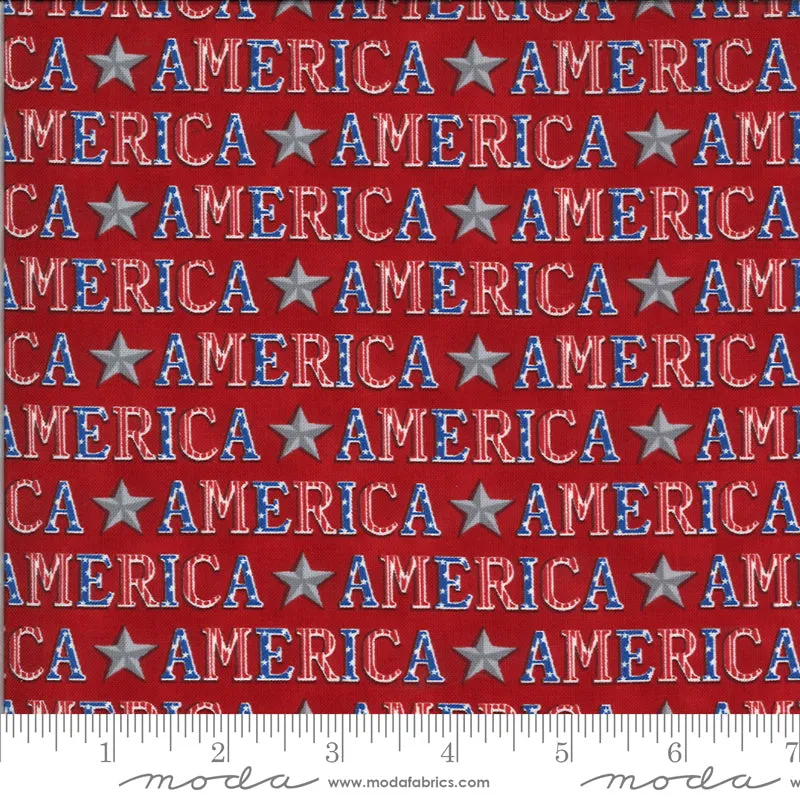 America Beautiful Barnwood Red