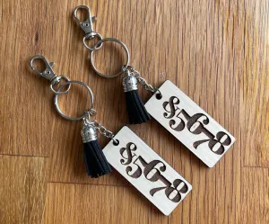 &5678 Maple Keychain