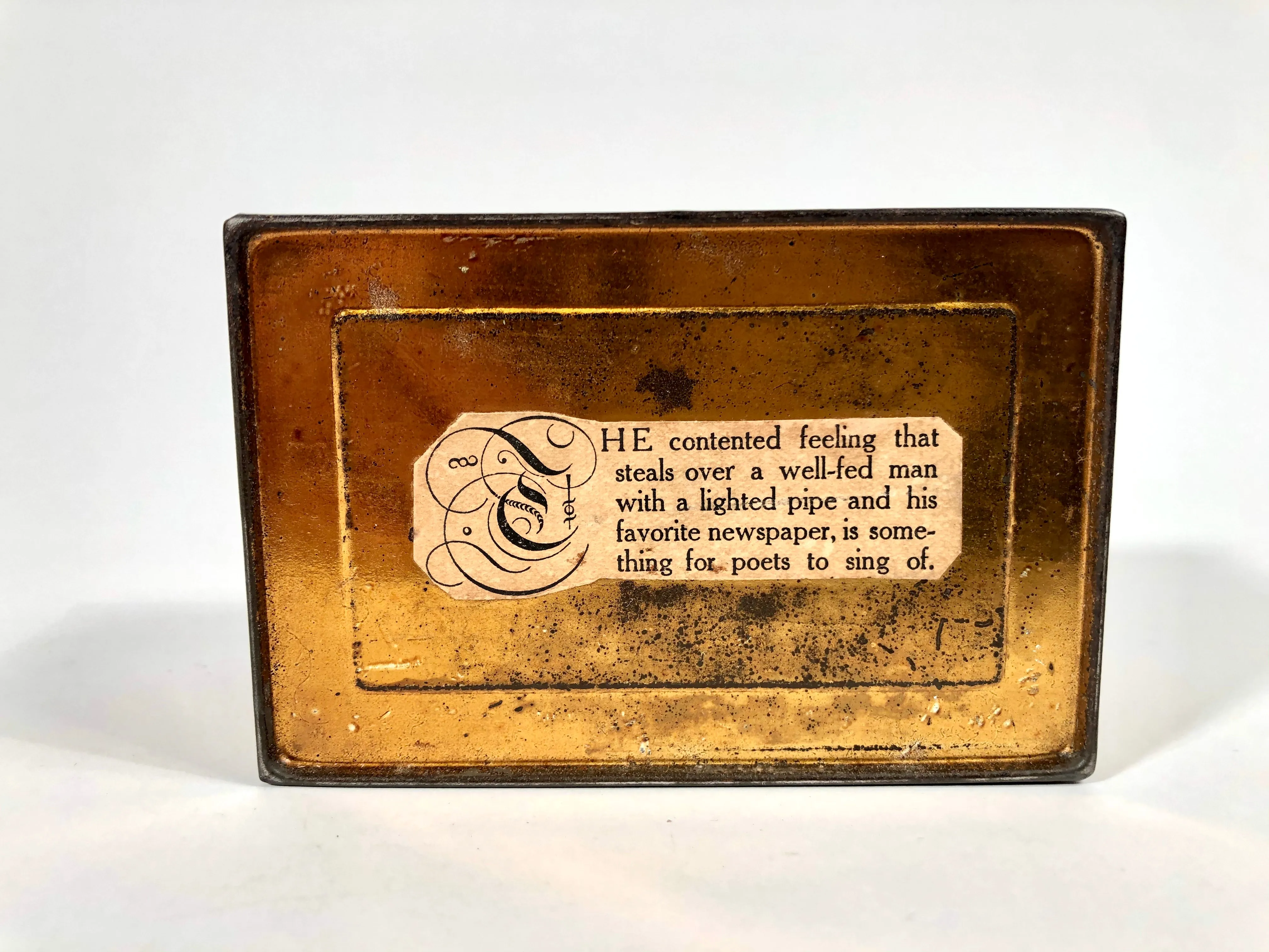 Antique MONOPOL LONDON CLUB Mixture Smoking Tobacco Tin || EMPTY