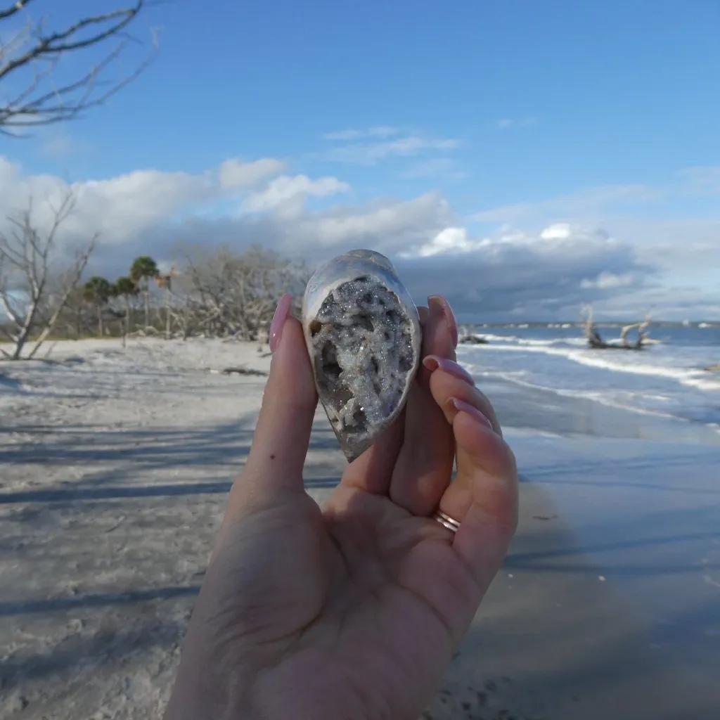 Aura Druzy Shell (#13)