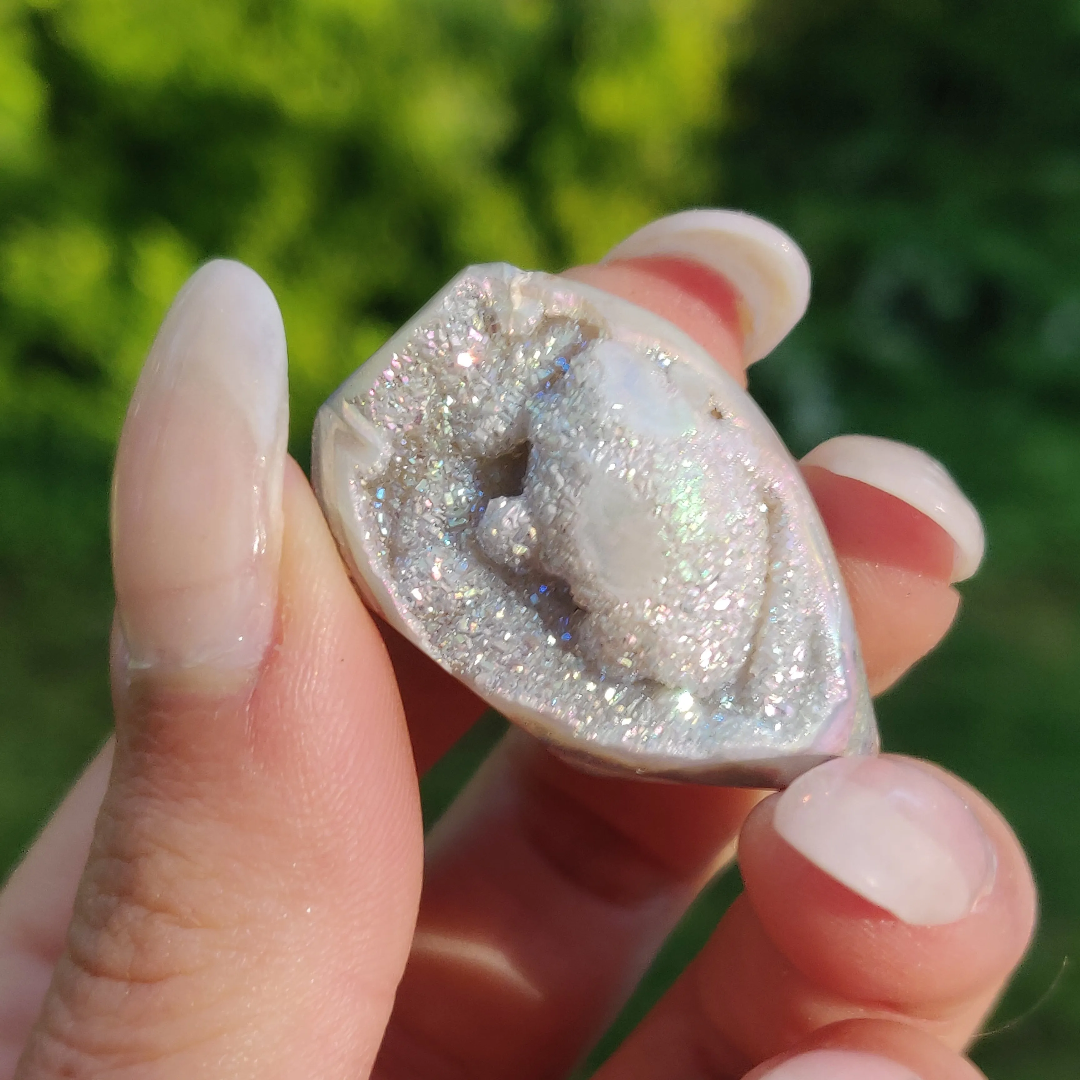 Aura Druzy Shell (#15)