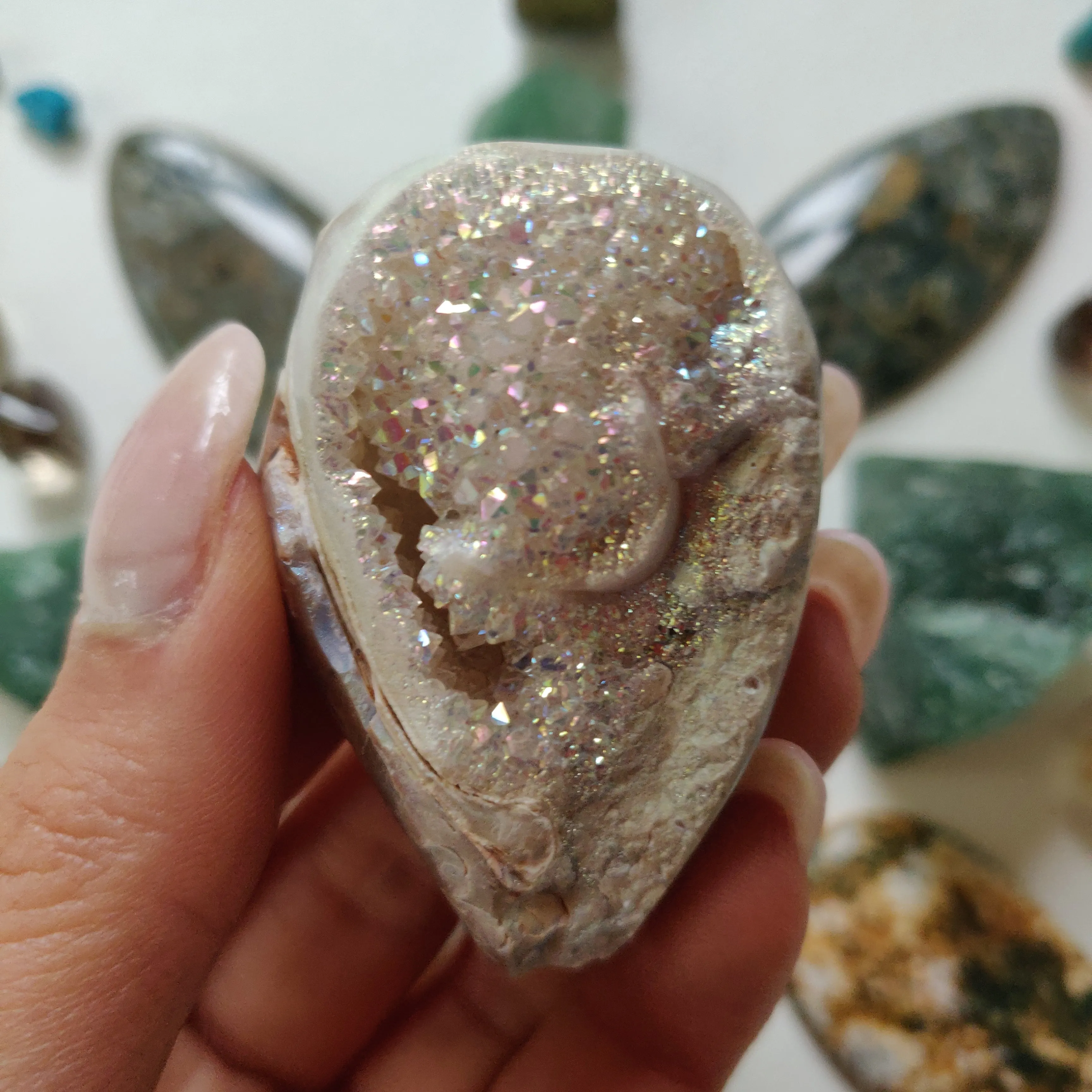 Aura Druzy Shell (#16)