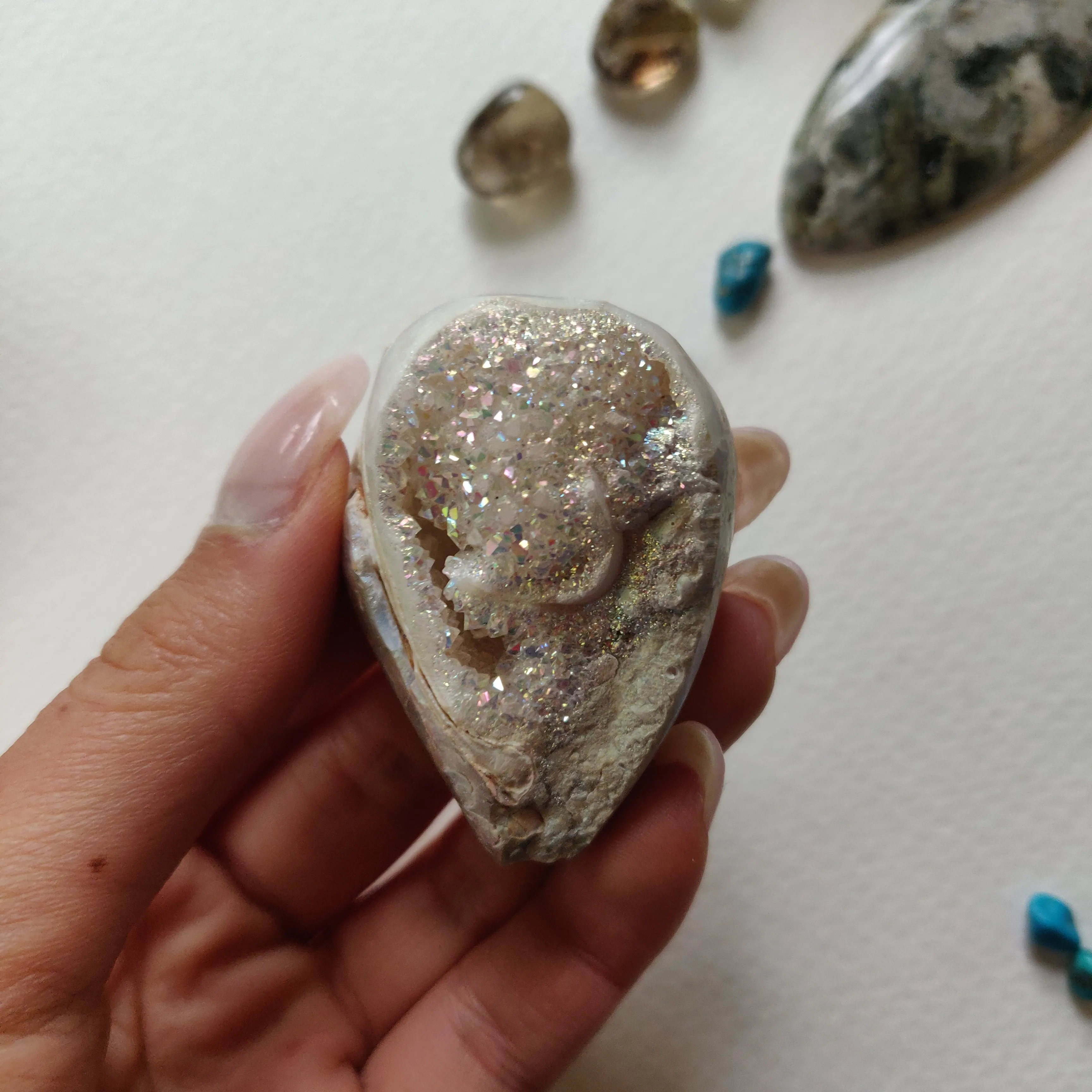 Aura Druzy Shell (#16)