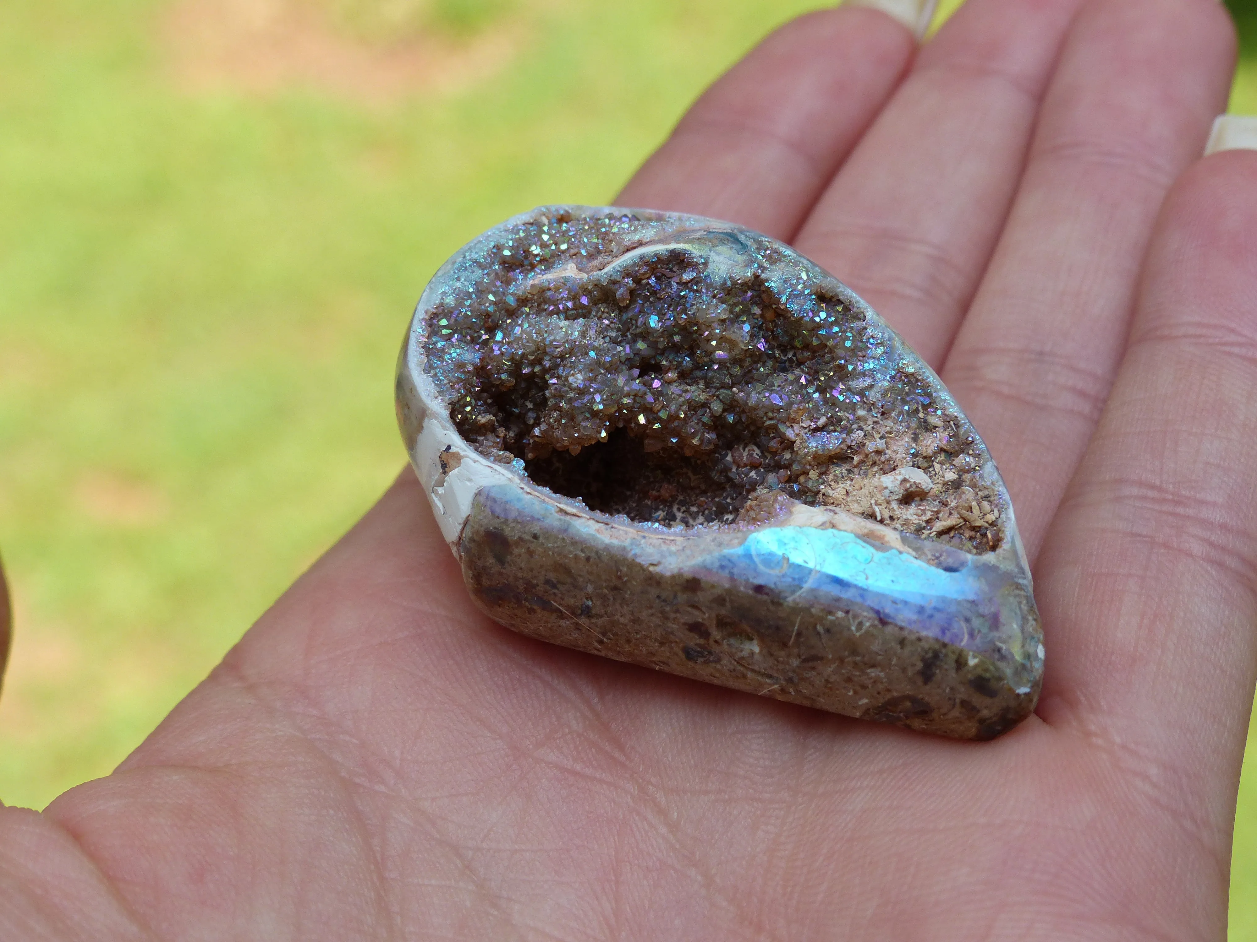 Aura Druzy Shell (#3)