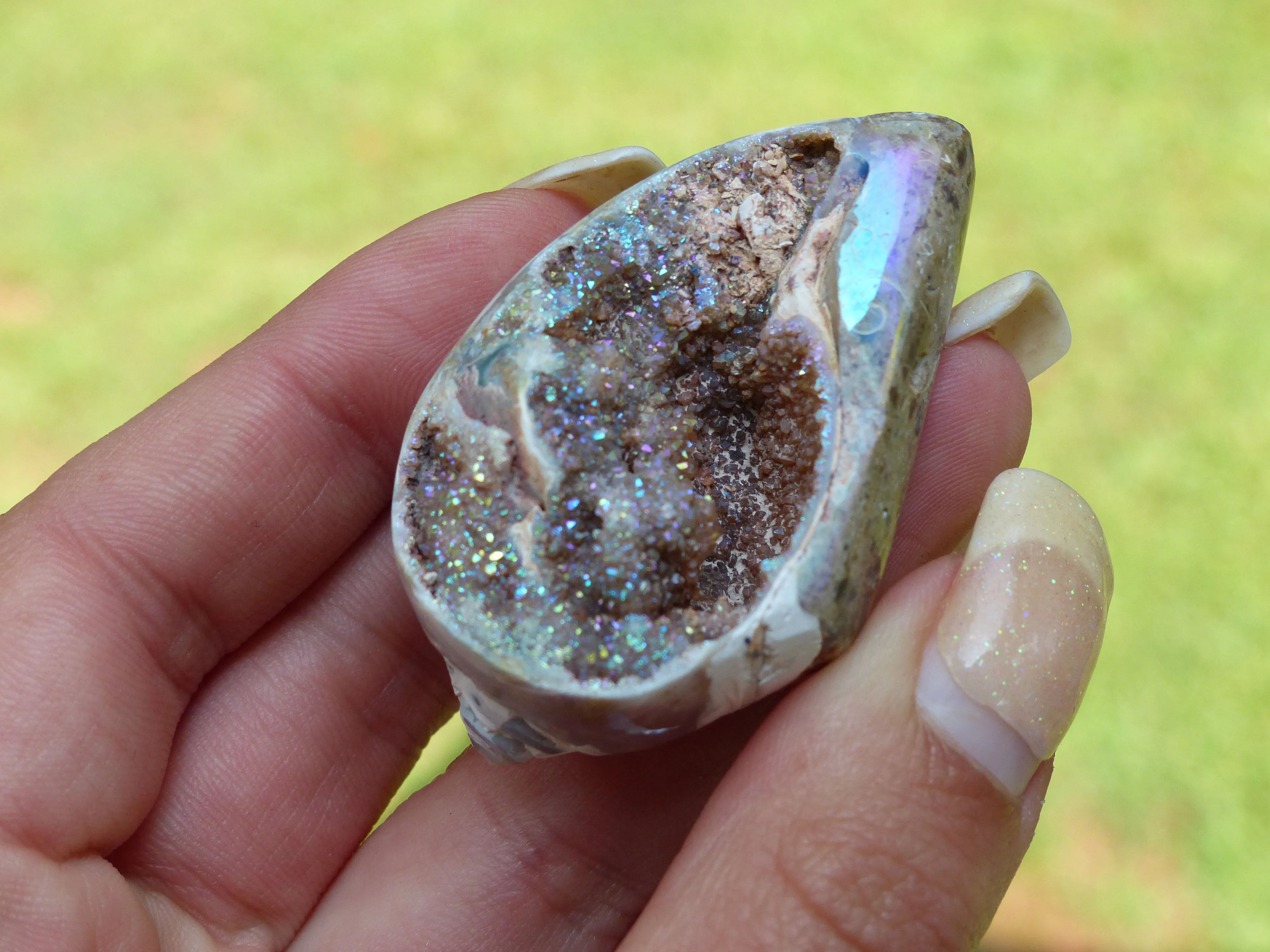 Aura Druzy Shell (#3)