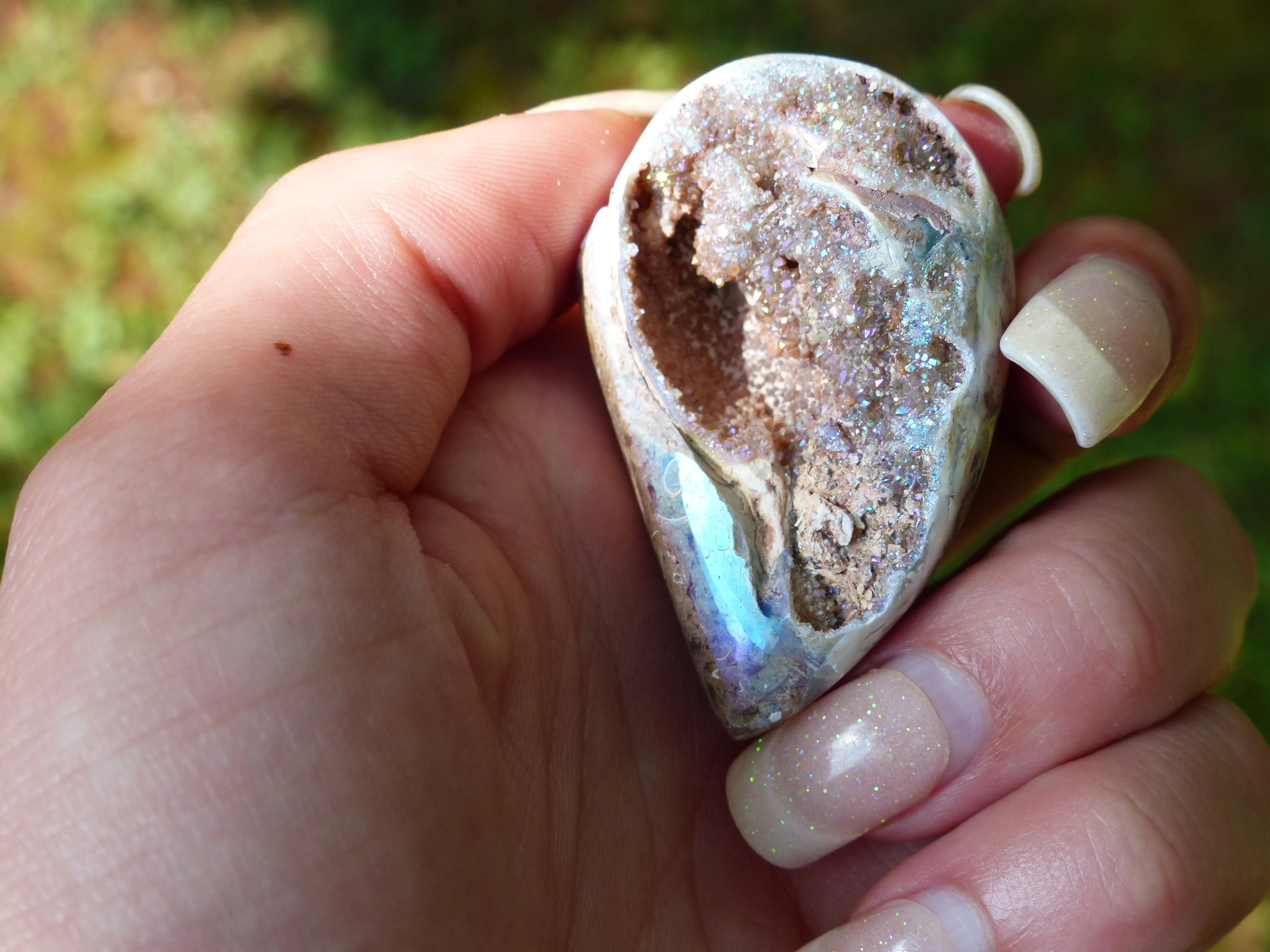 Aura Druzy Shell (#3)