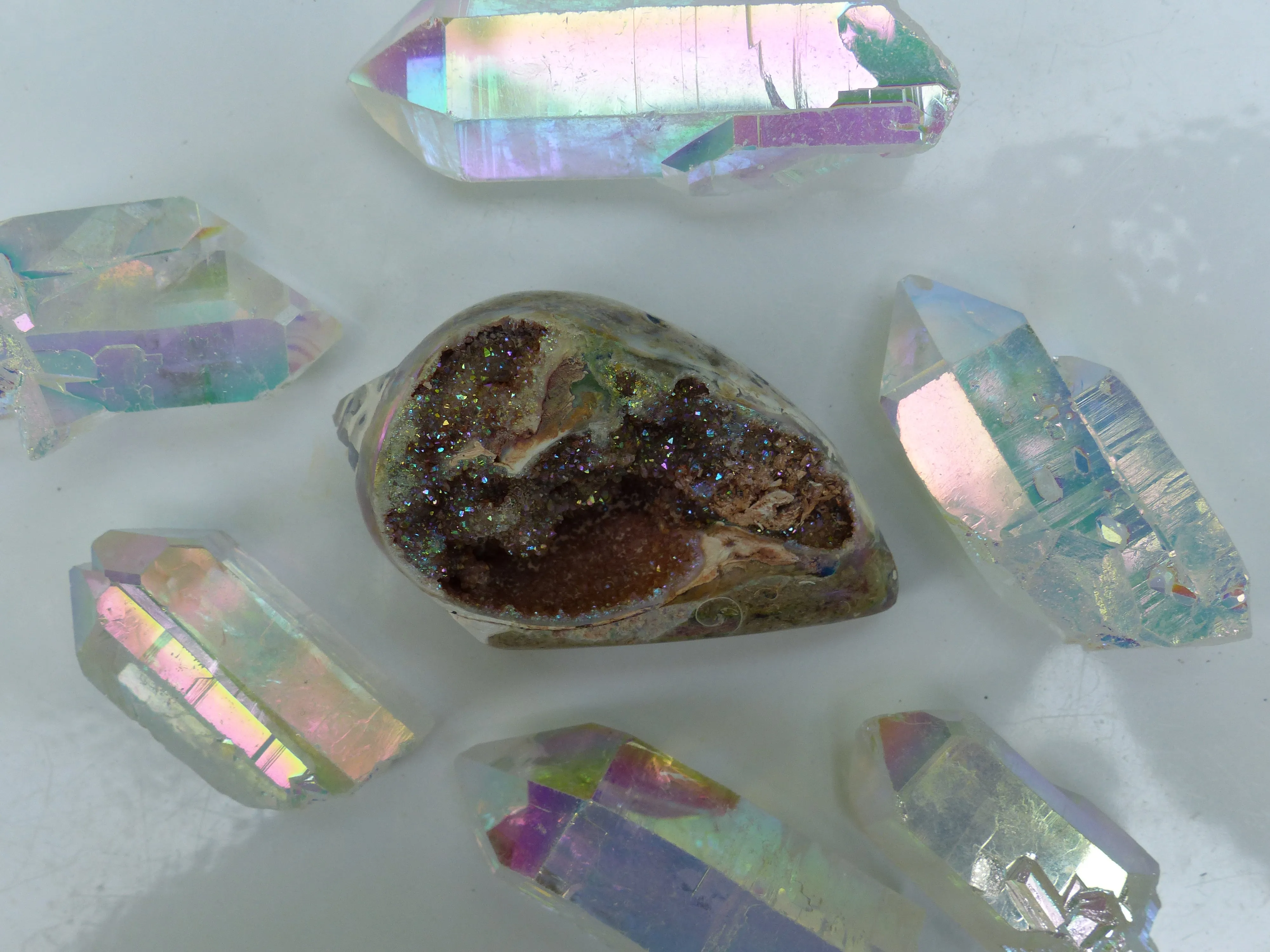 Aura Druzy Shell (#3)