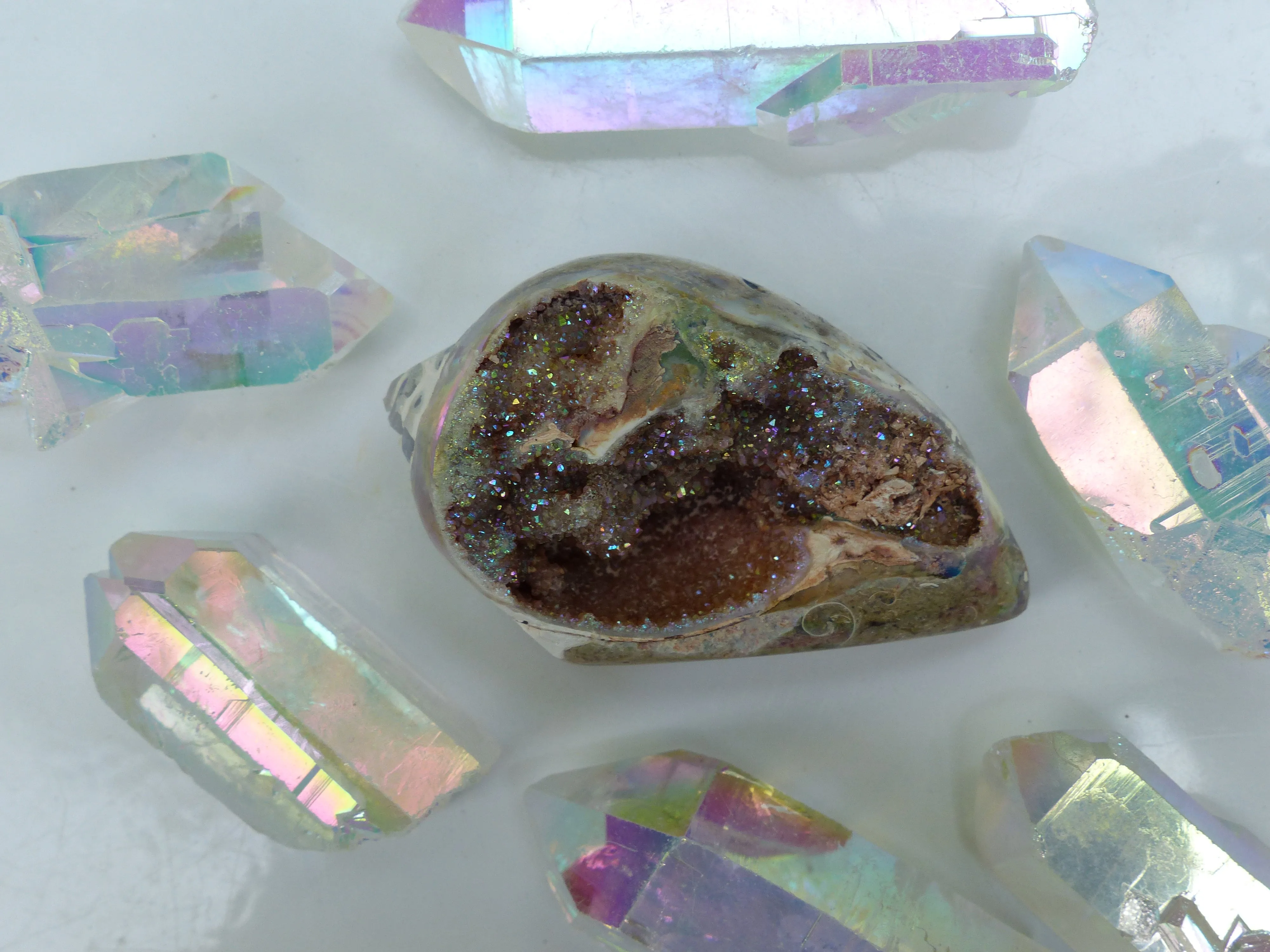 Aura Druzy Shell (#3)
