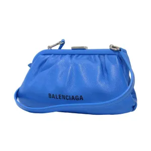 Balenciaga Blue Leather Bag