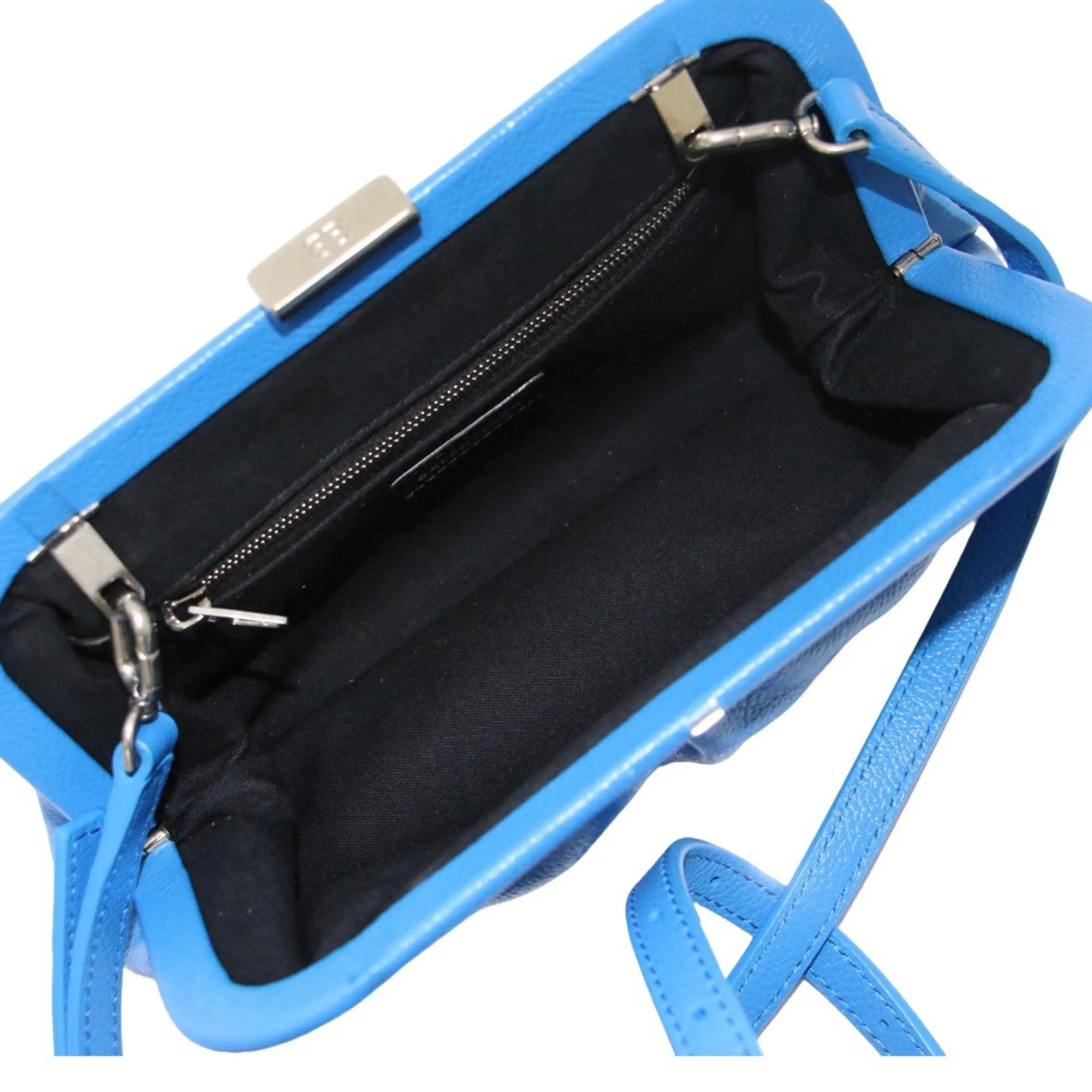 Balenciaga Blue Leather Bag