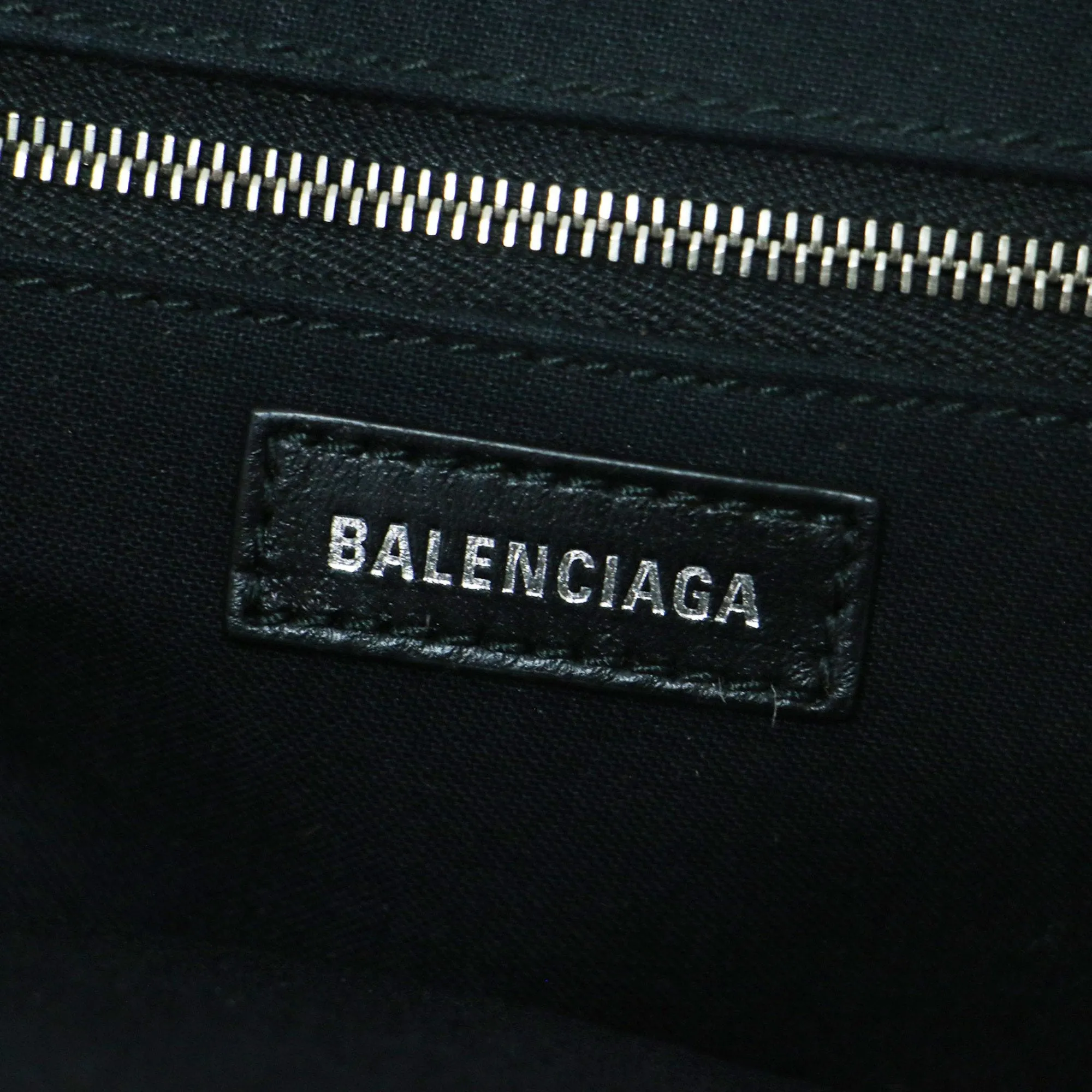 Balenciaga Blue Leather Bag