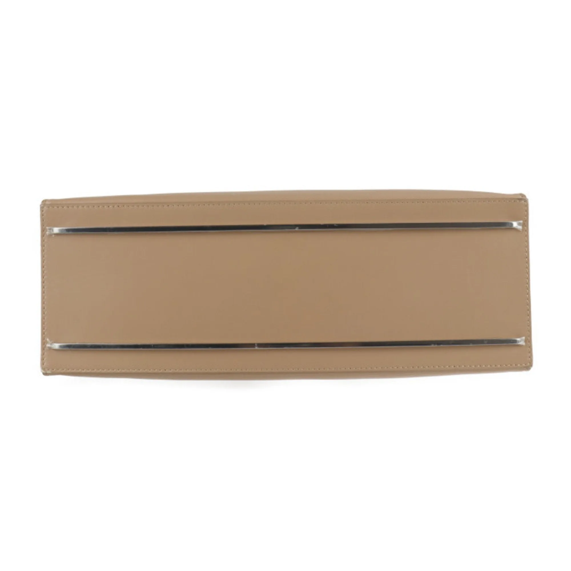 Balenciaga Dix Beige Leather Bag
