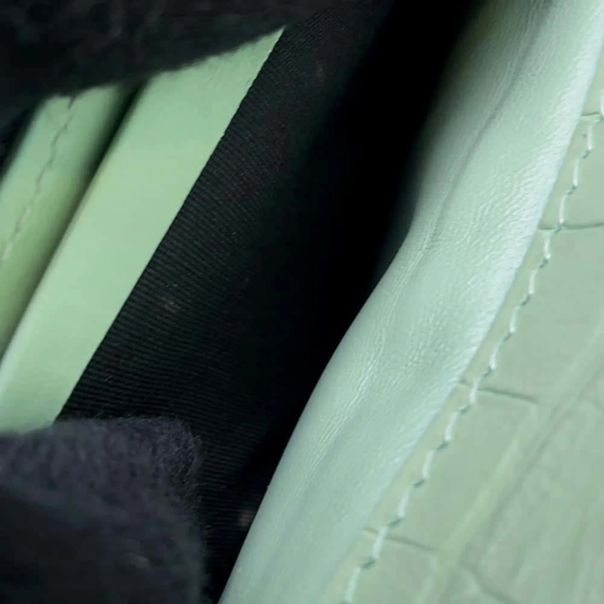 Balenciaga Green Exotic Leathers Bag