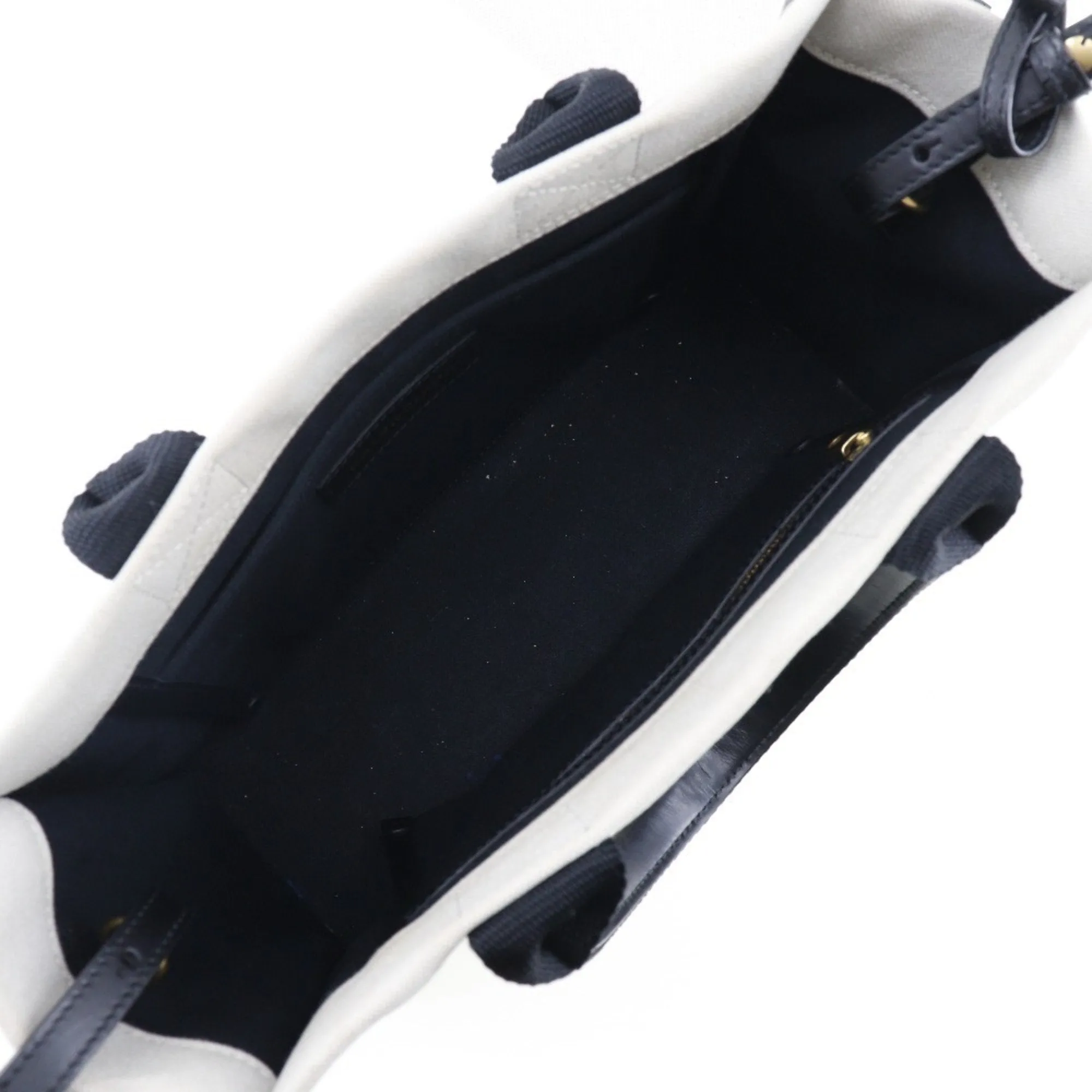 Balenciaga Hardware White Canvas Bag