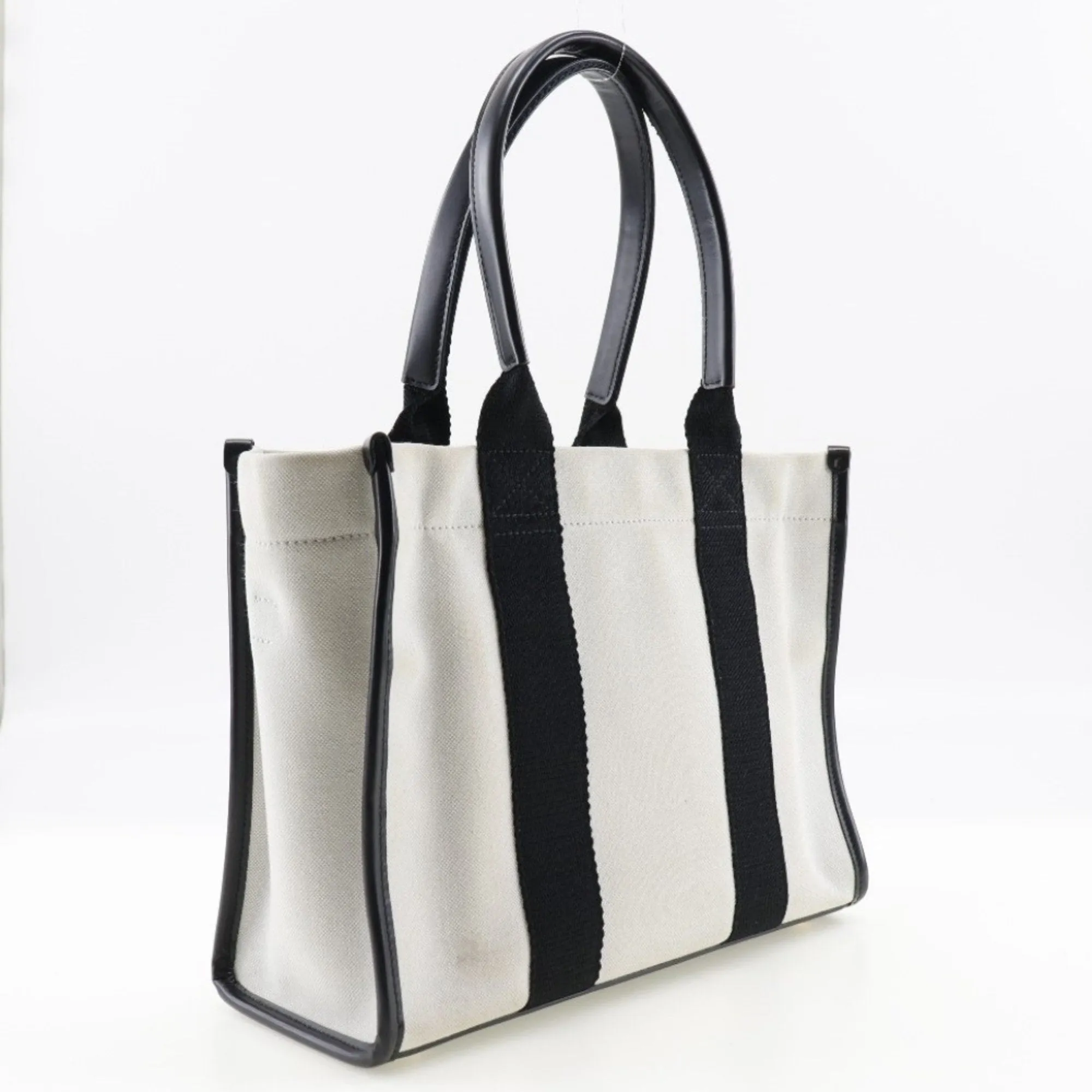 Balenciaga Hardware White Canvas Bag