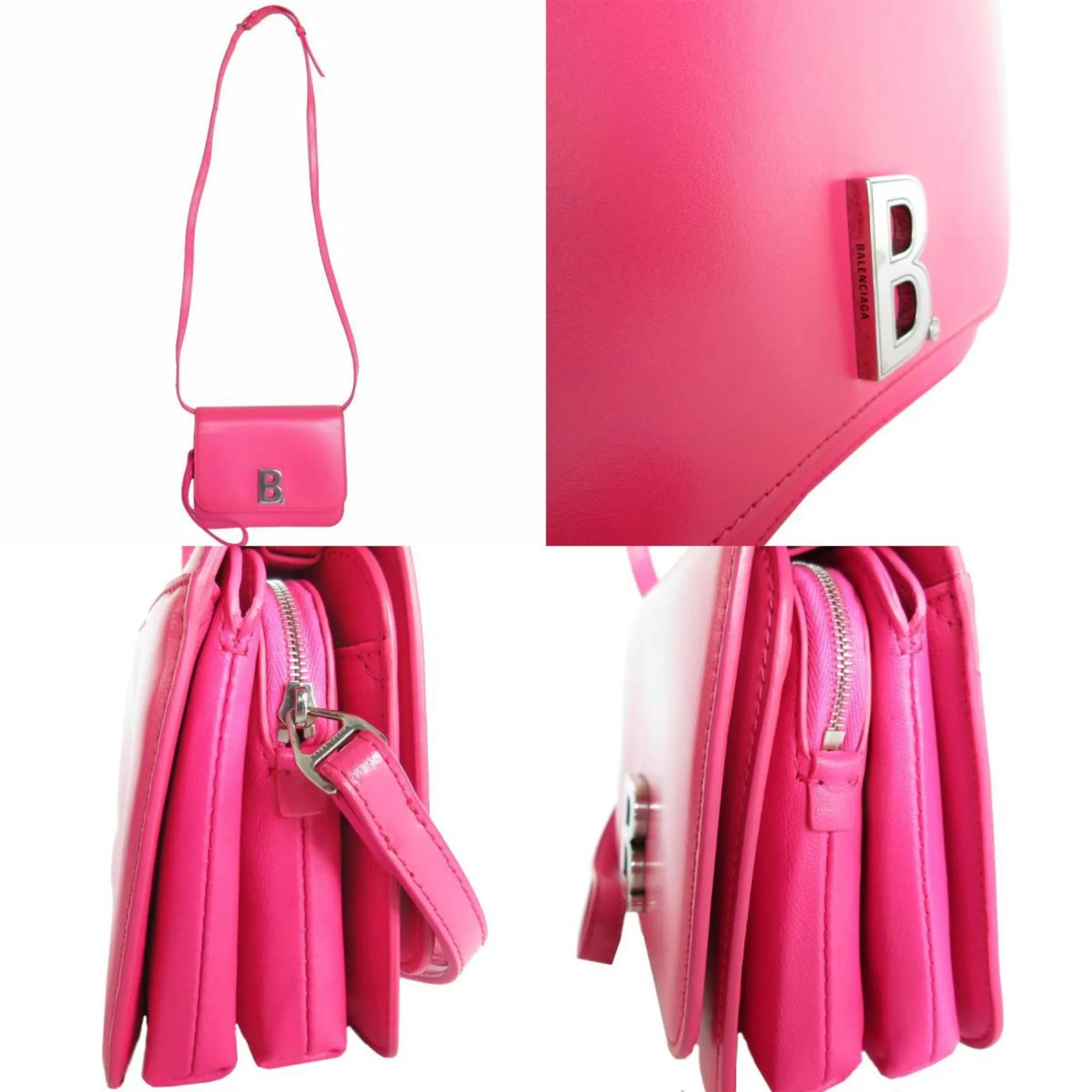 Balenciaga Pink Leather Bag