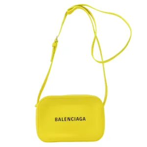 Balenciaga Yellow Leather Bag