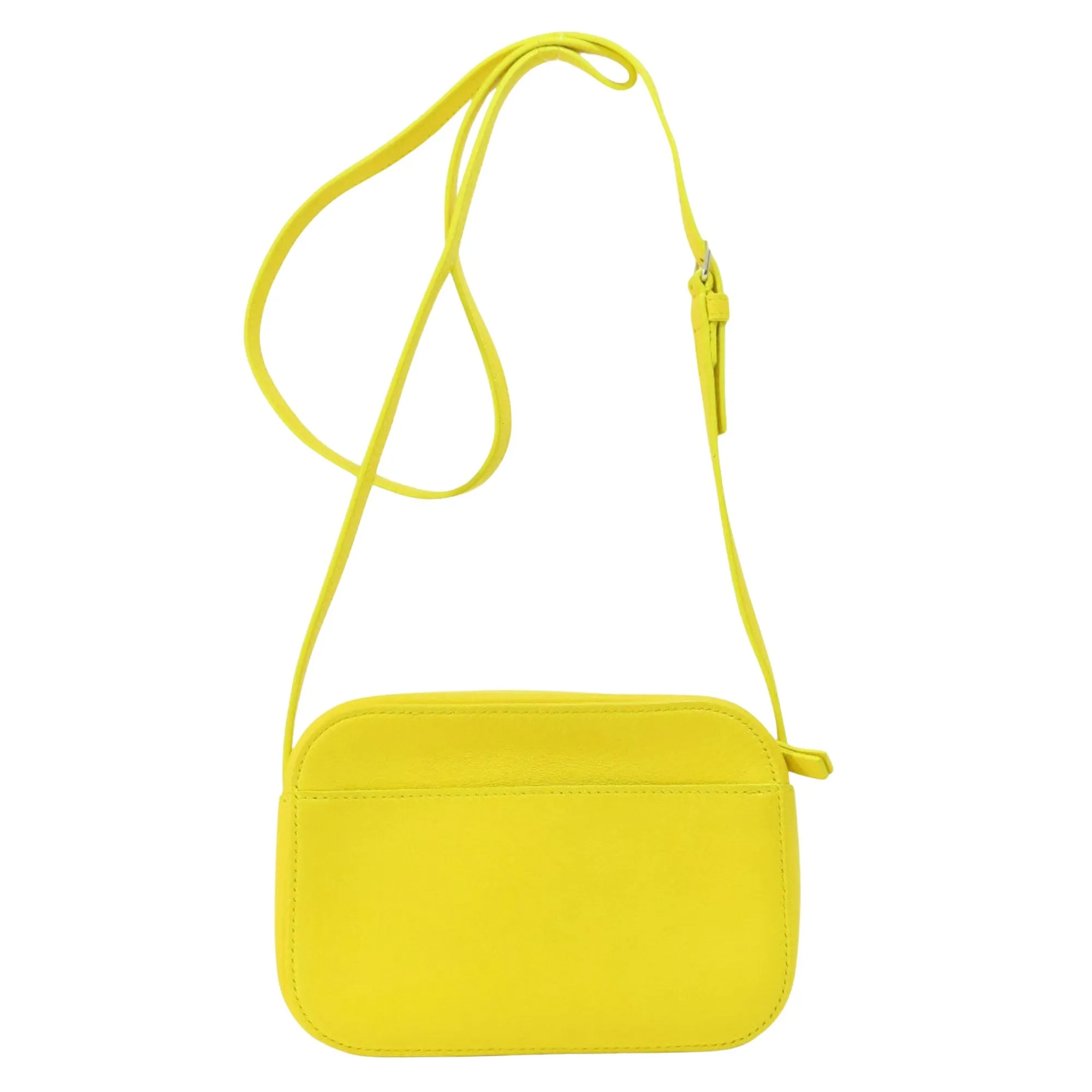 Balenciaga Yellow Leather Bag