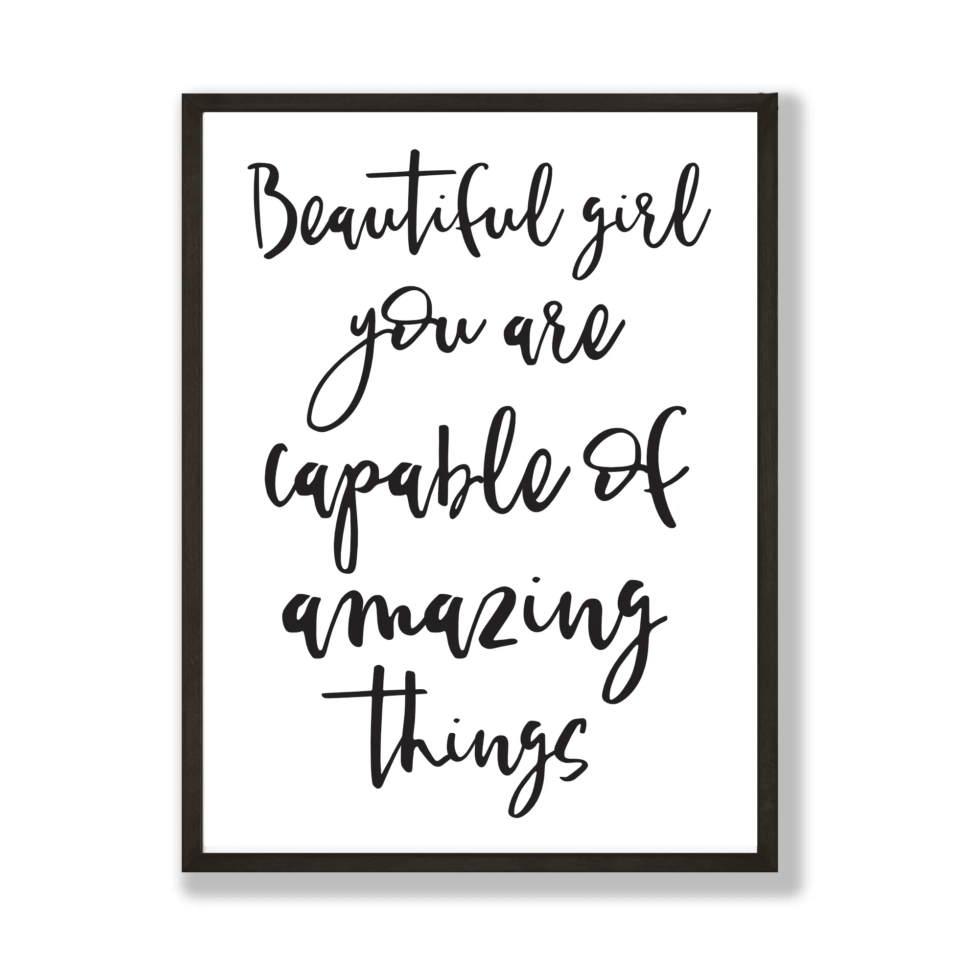 Beautiful Girl Print